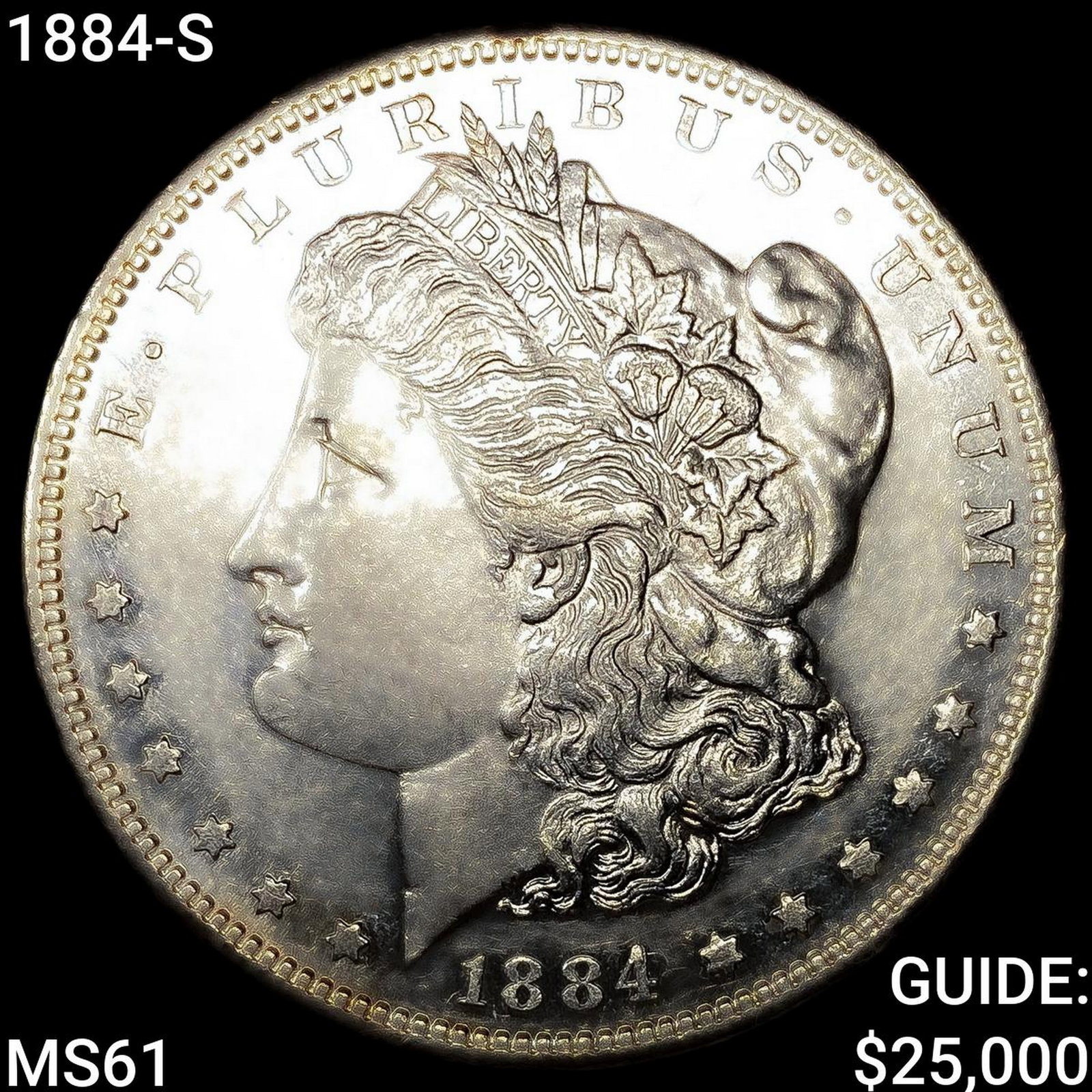 1884-S Morgan Silver Dollar (1 of 2)