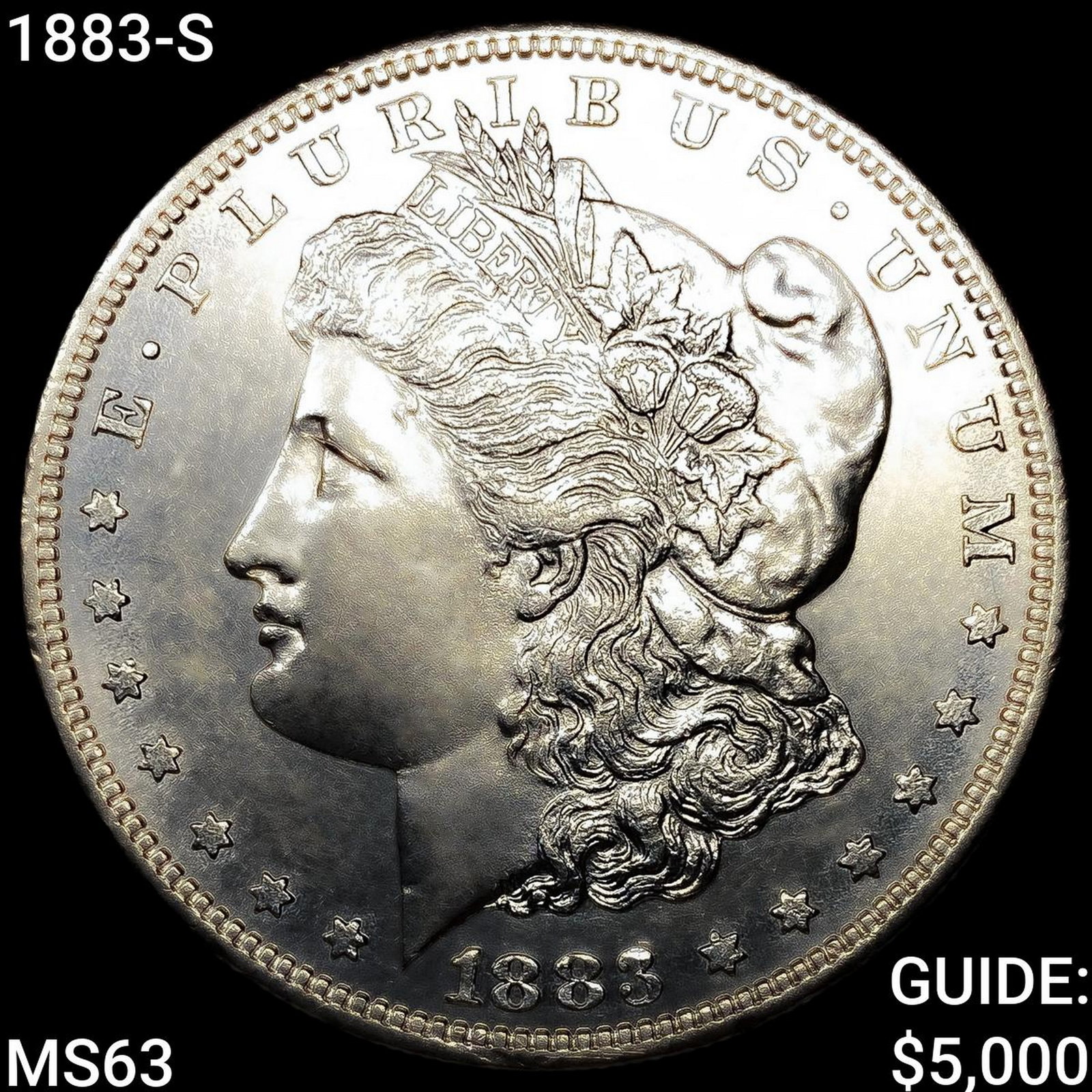 1883-S Morgan Silver Dollar CHOICE BU: 1883-S Morgan Silver Dollar CHOICE BU