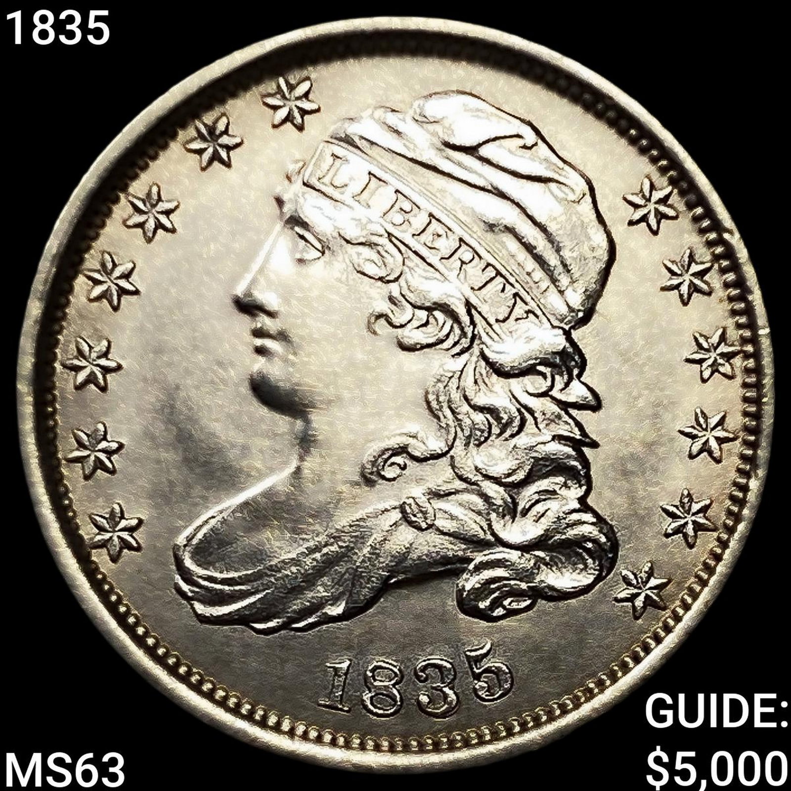 1835 Capped Bust Dime (1 of 2)