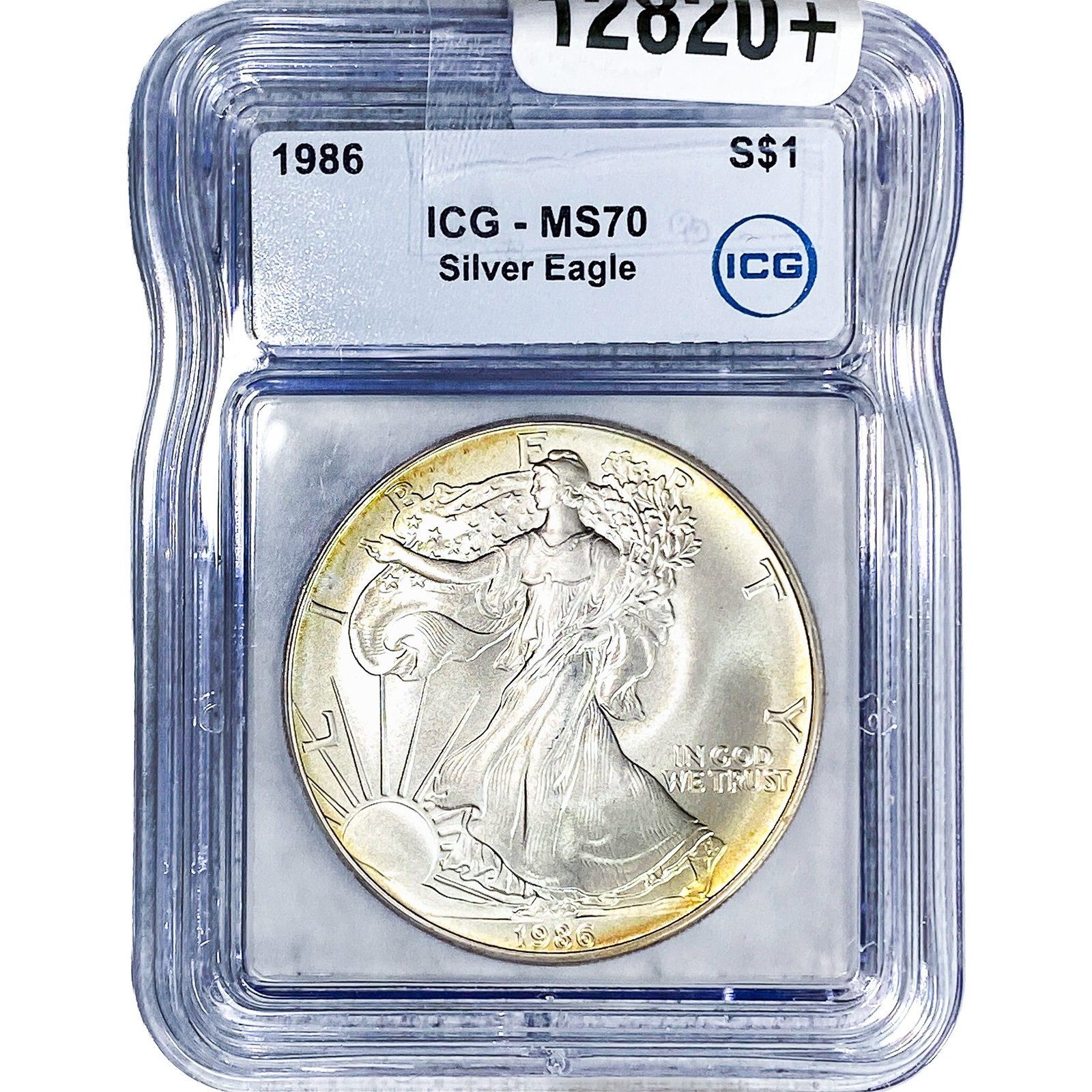 1986 Silver Eagle ICG MS70 (1 of 4)