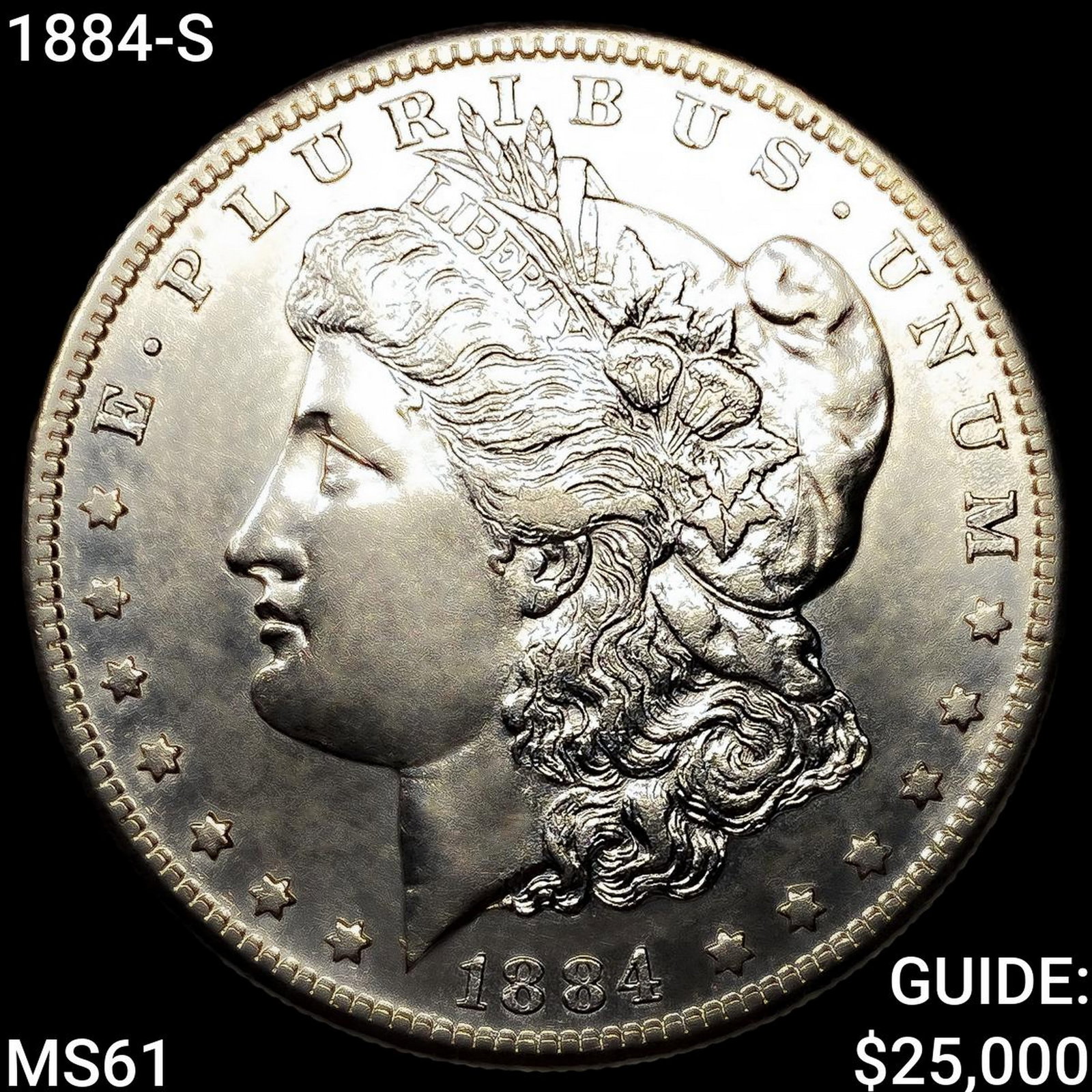 1884-S Morgan Silver Dollar UNCIRCULATED (1 of 2)
