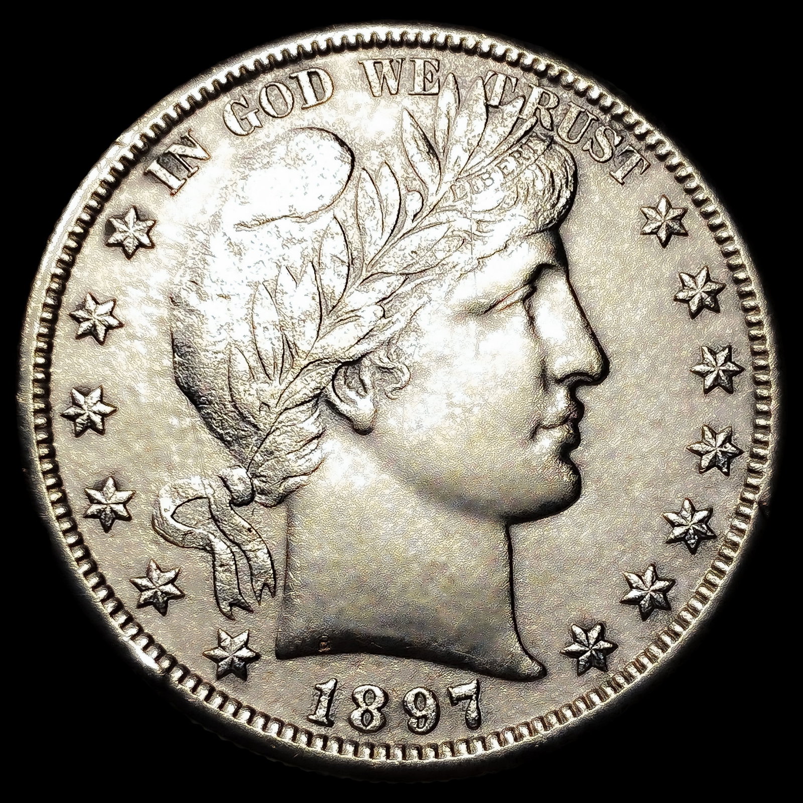 1897-O Barber Half Dollar (1 of 2)