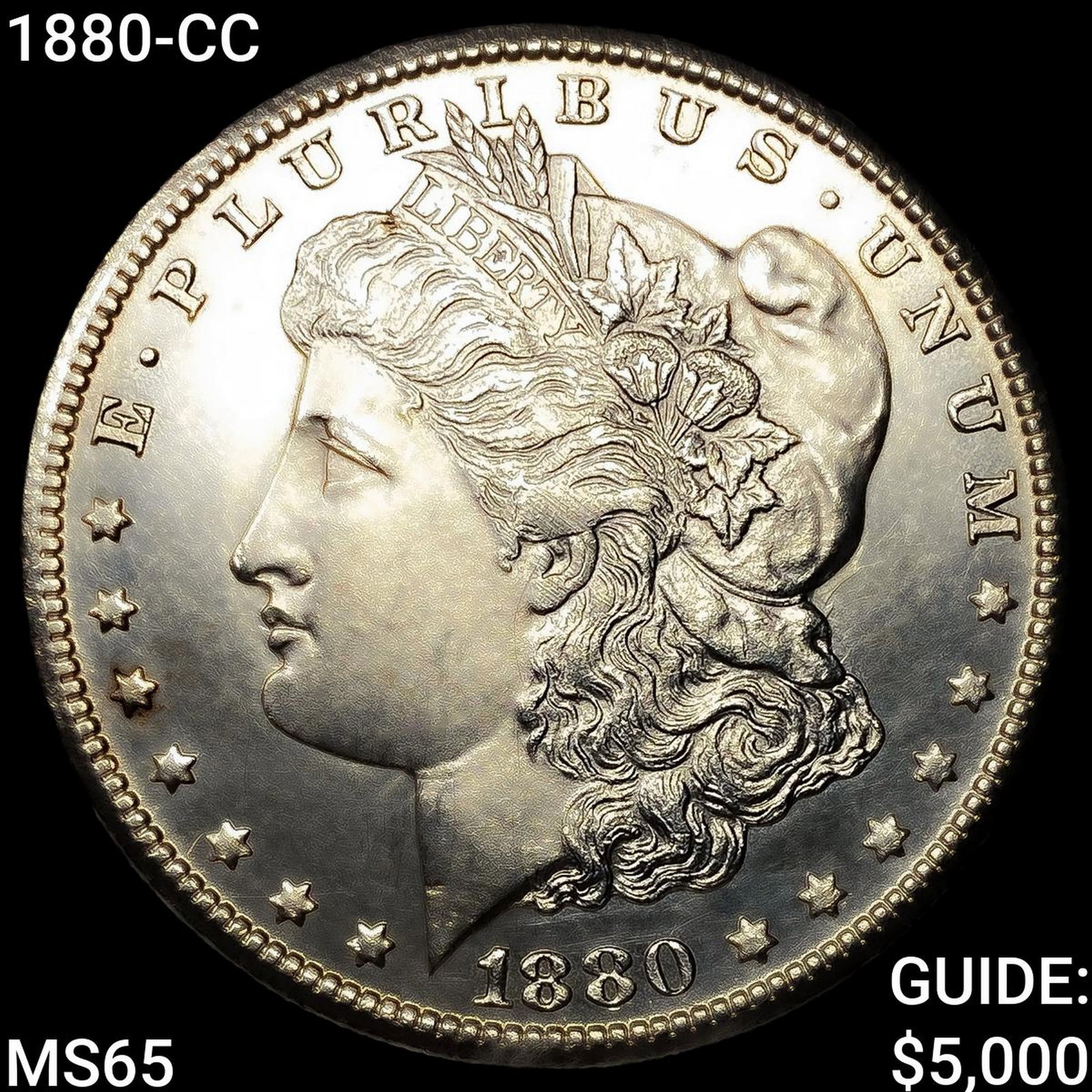 1880-CC Morgan Silver Dollar GEM BU (1 of 2)