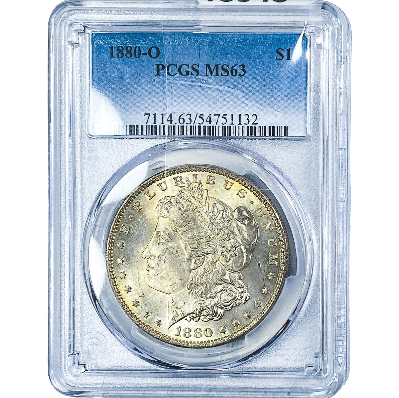 1880-O Morgan Silver Dollar PCGS MS63 (1 of 4)