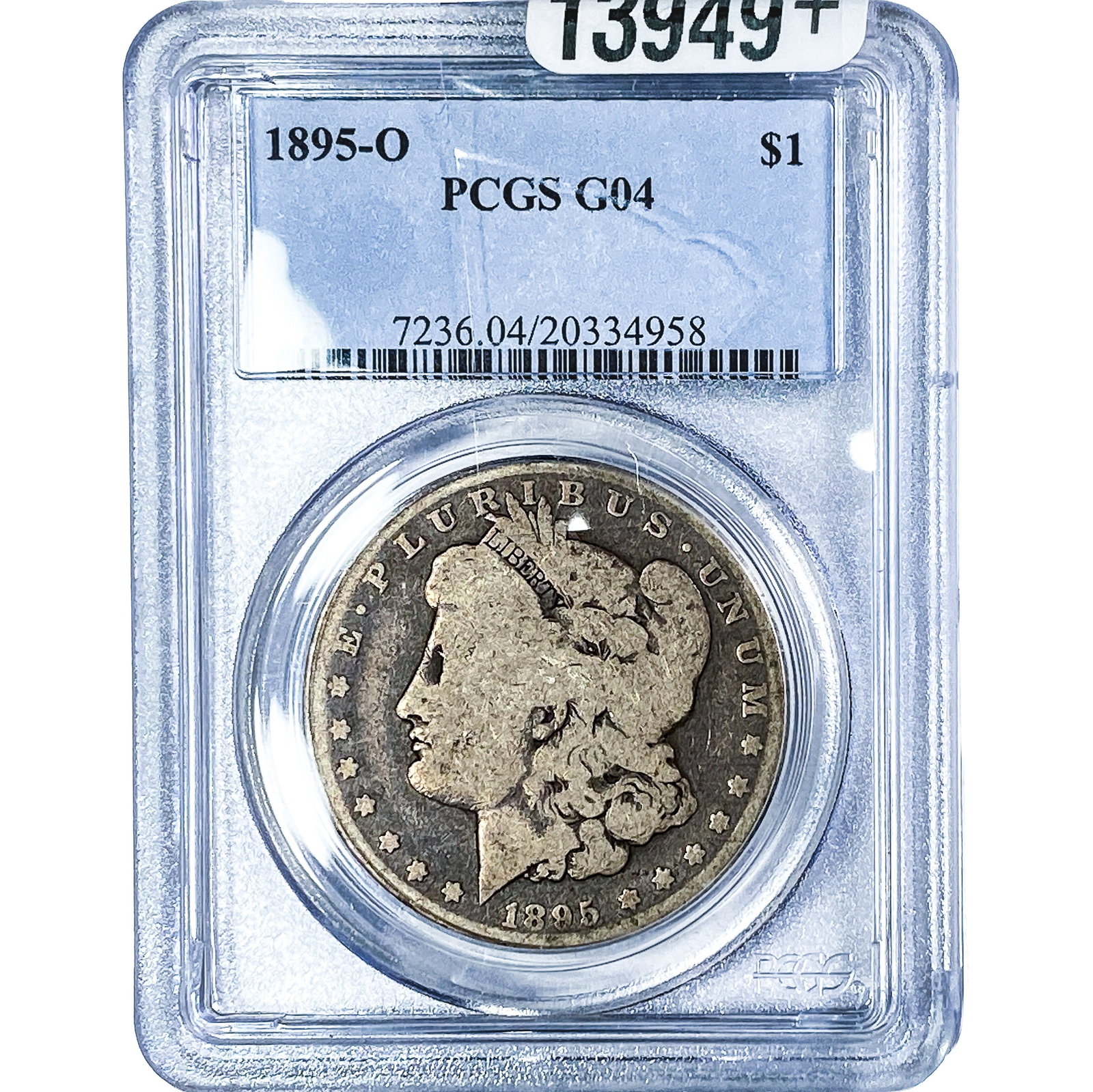 1895-O Morgan Silver Dollar PCGS G04