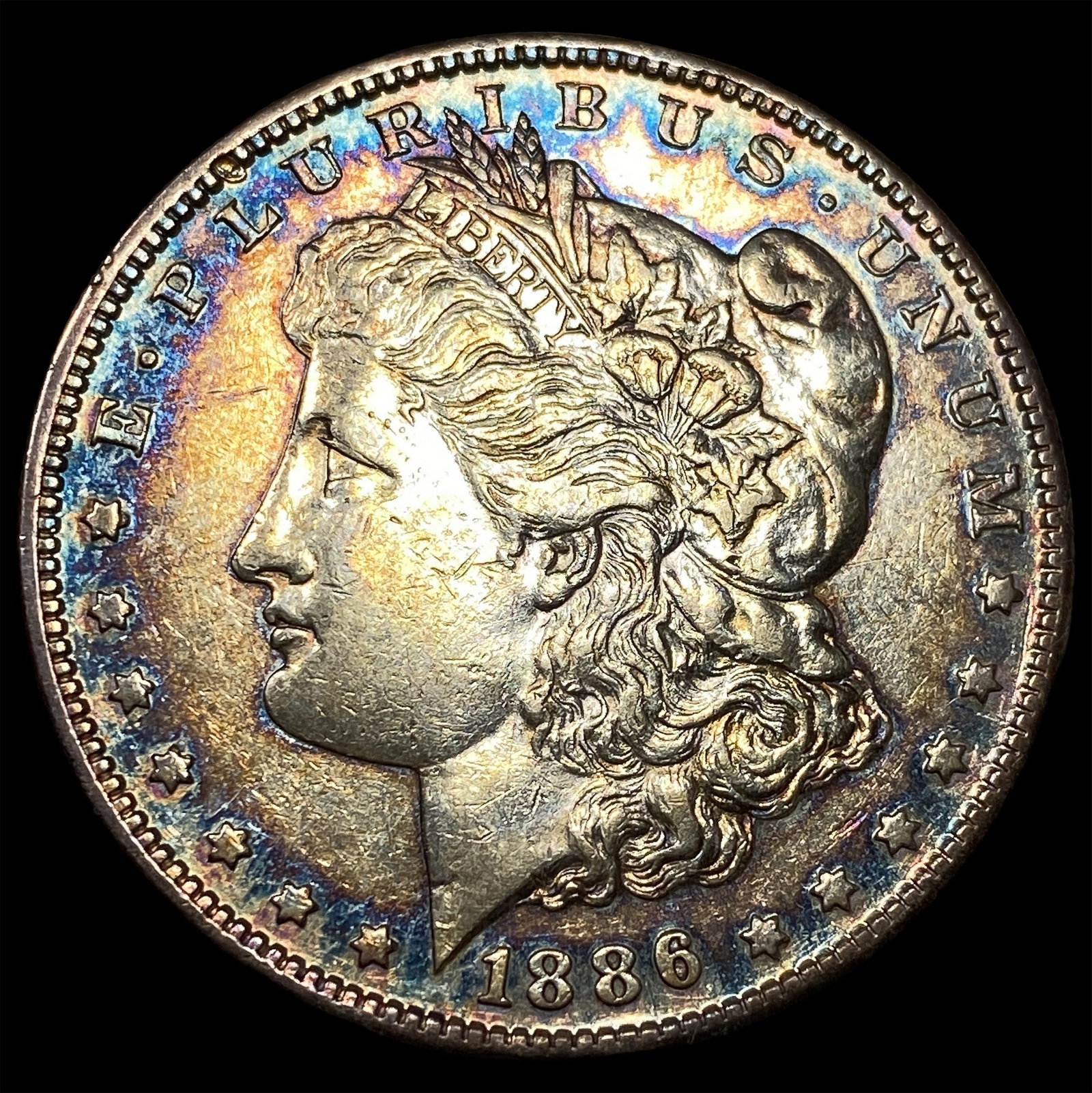 1886-S Silver Morgan Dollar CLOSELY UNCIRCULATED (1 of 2)