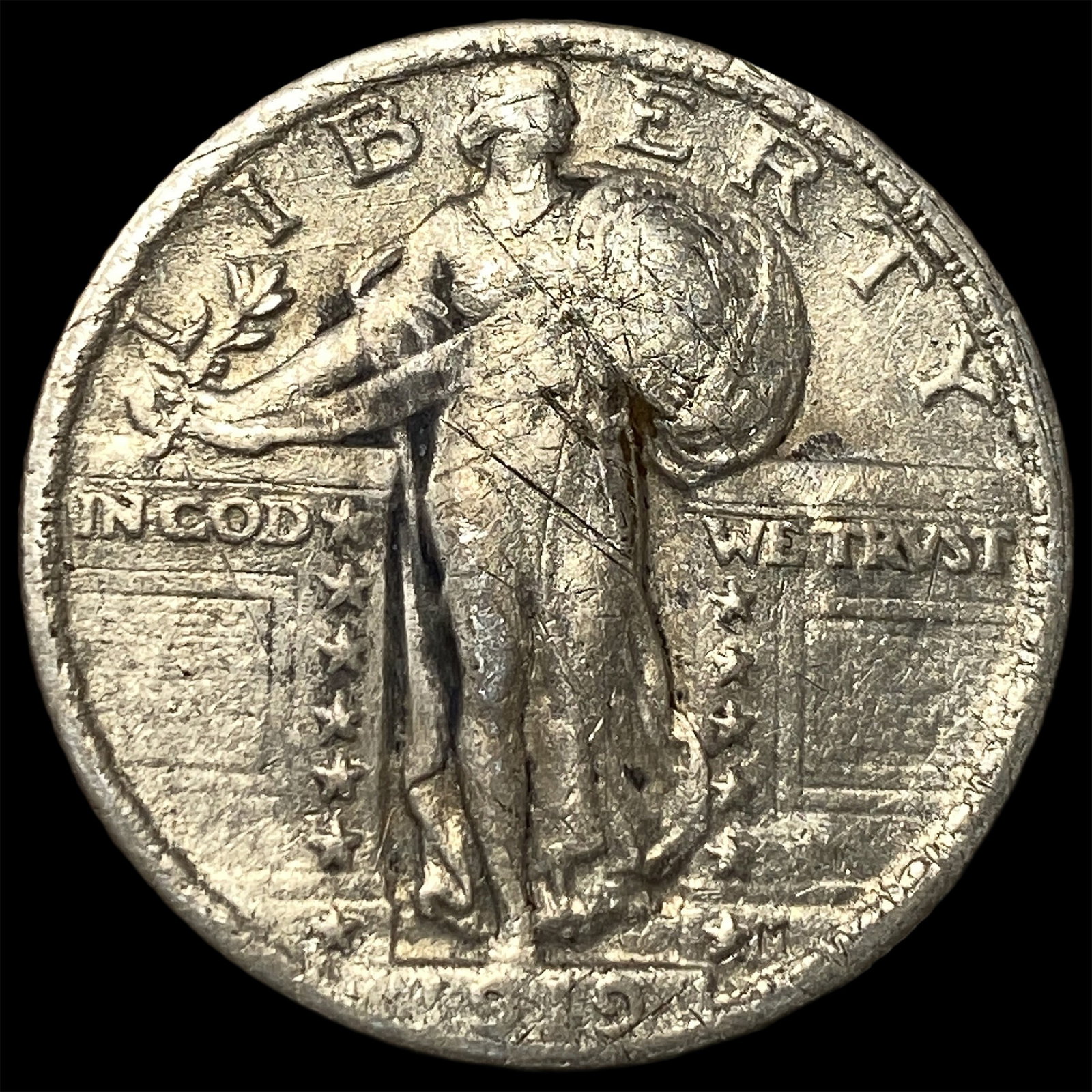 1929 Standing Liberty Quarter NEARLY UNCIRCULATED (1 of 2)