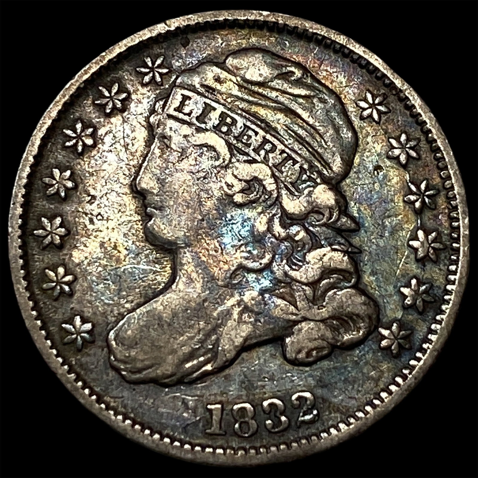 1832 Capped Bust Dime CLOSELY UNCIRCULATED (1 of 2)