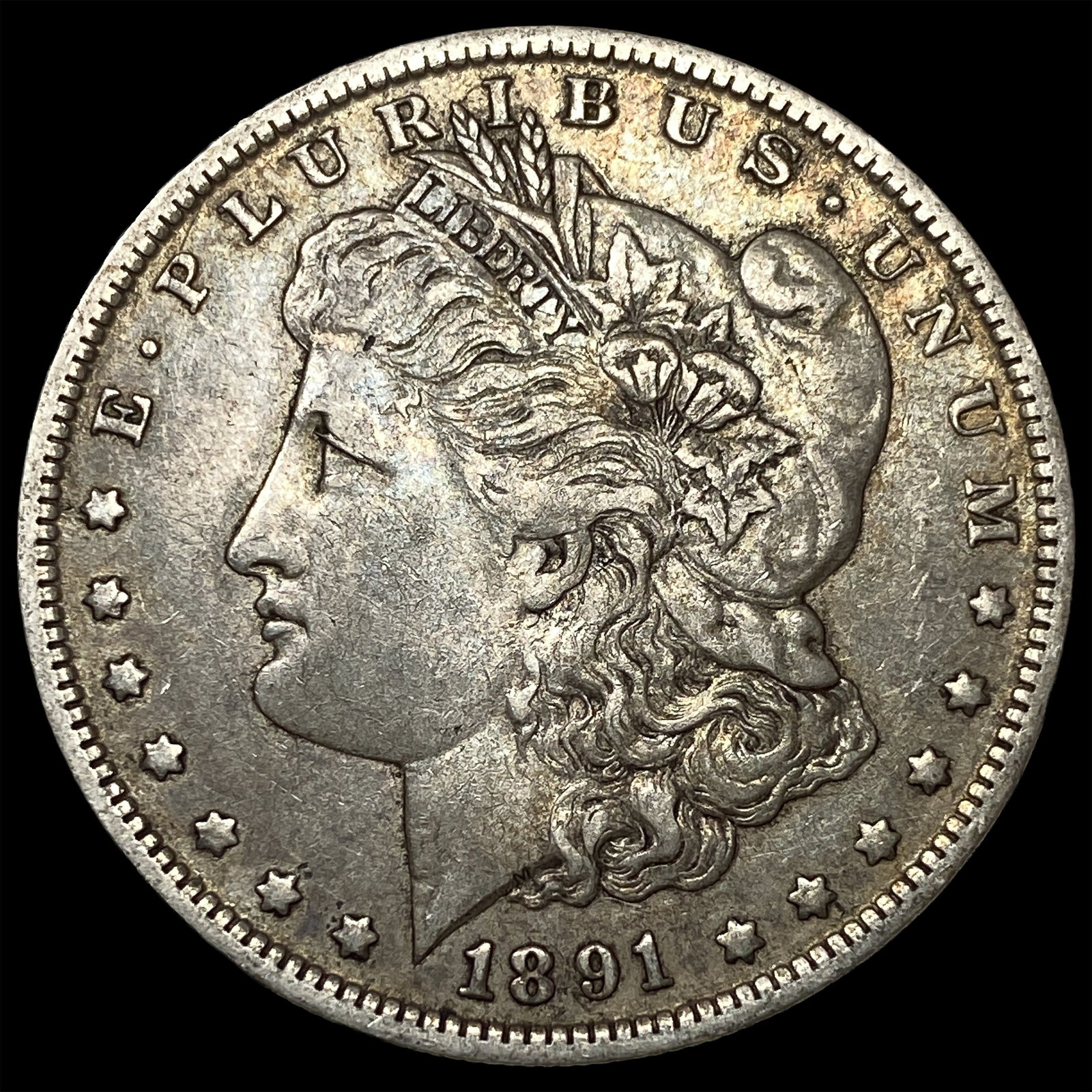 1891-O Silver Morgan Dollar CLOSELY UNCIRCULATED: 1891-O Silver Morgan Dollar CLOSELY UNCIRCULATED
