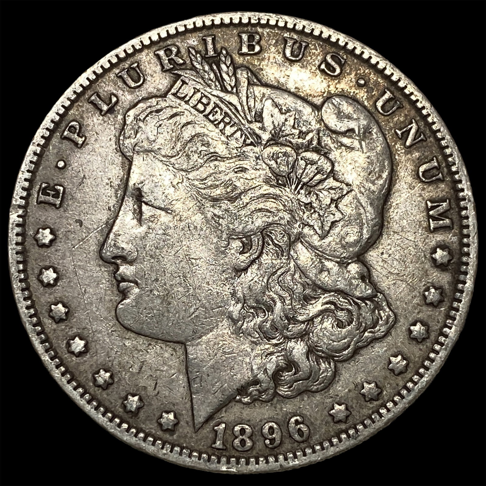 1896-O Silver Morgan Dollar CLOSELY UNCIRCULATED: 1896-O Silver Morgan Dollar CLOSELY UNCIRCULATED