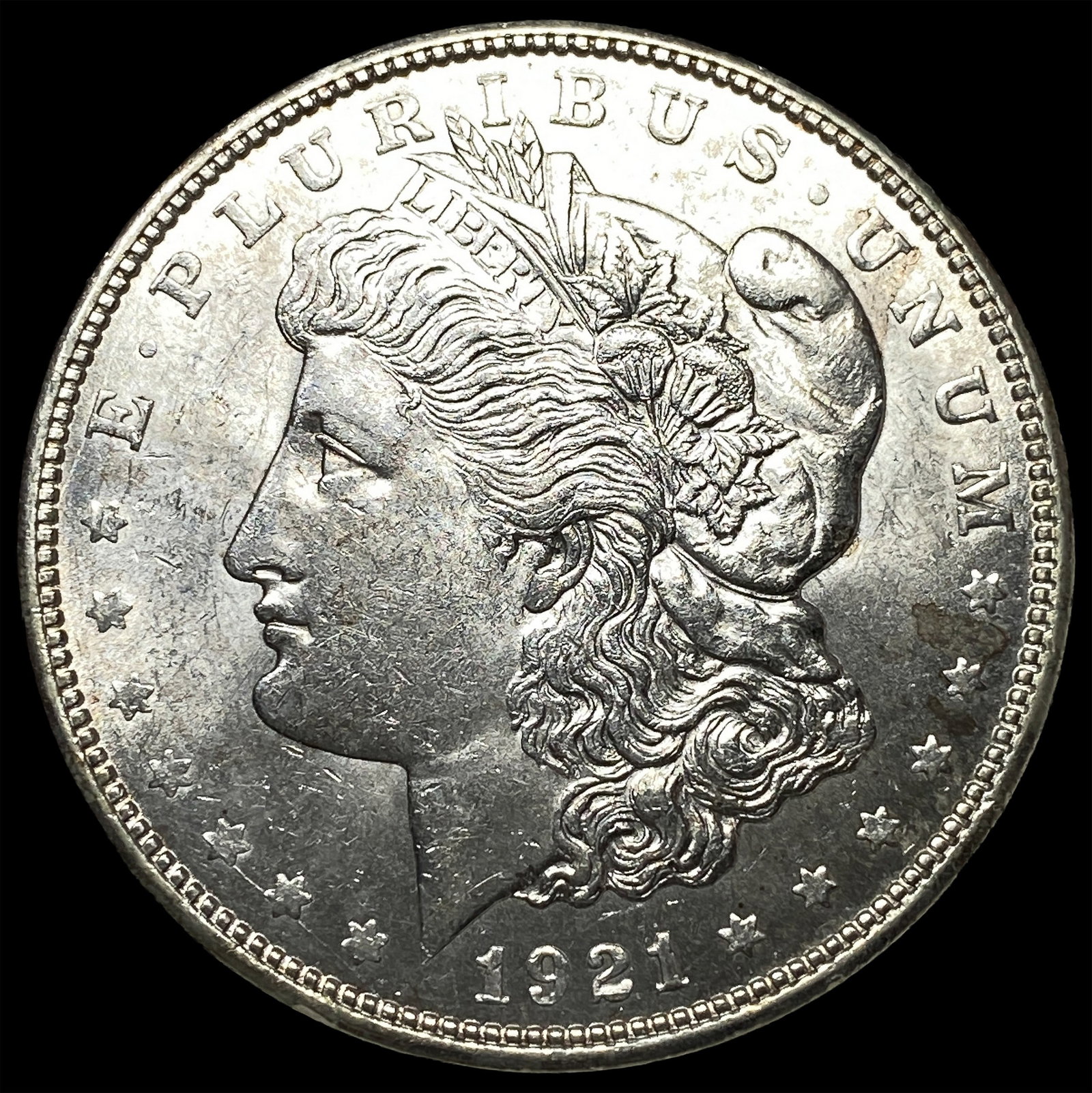 1921 Silver Morgan Dollar UNCIRCULATED: 1921 Silver Morgan Dollar UNCIRCULATED