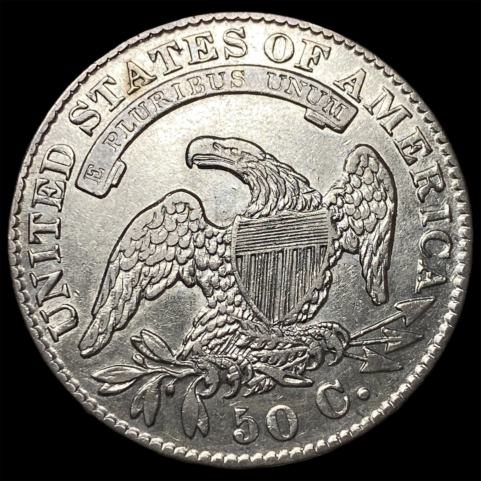 1833 Capped Bust Half Dollar HIGH GRADE - 2