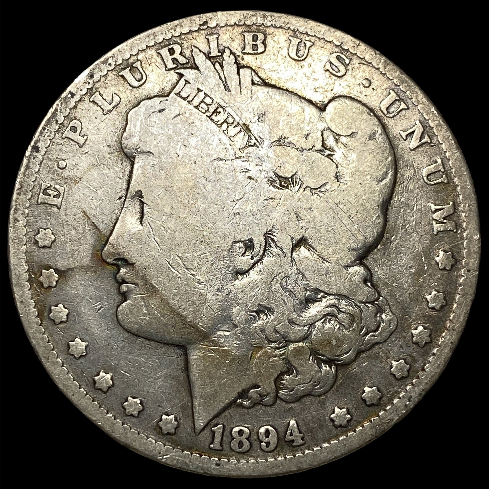 1894-O Silver Morgan Dollar LIGHTLY CIRCULATED: 1894-O Silver Morgan Dollar LIGHTLY CIRCULATED