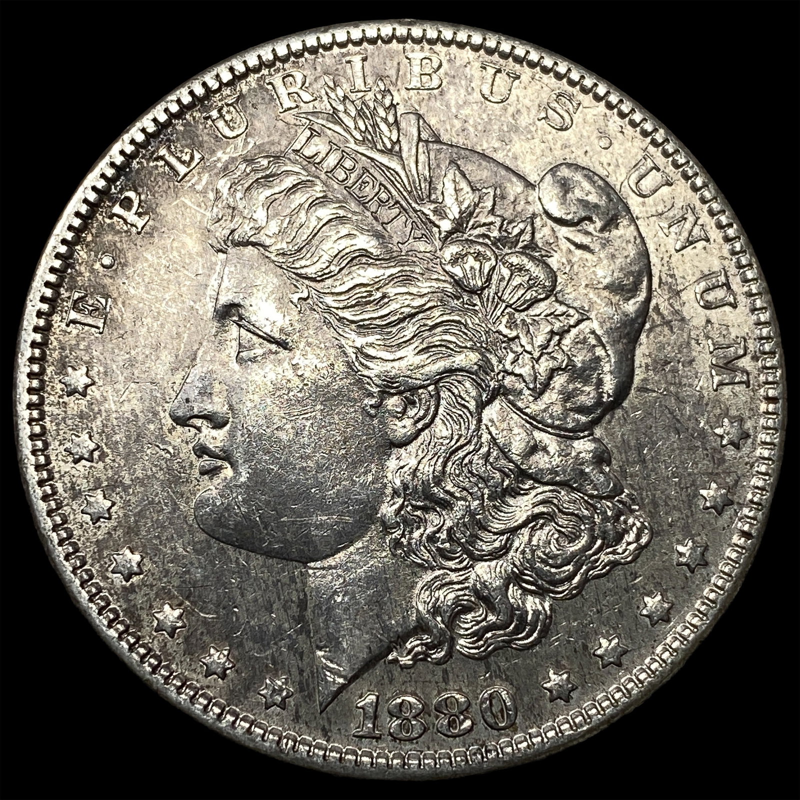 1880-O Silver Morgan Dollar HIGH GRADE (1 of 2)