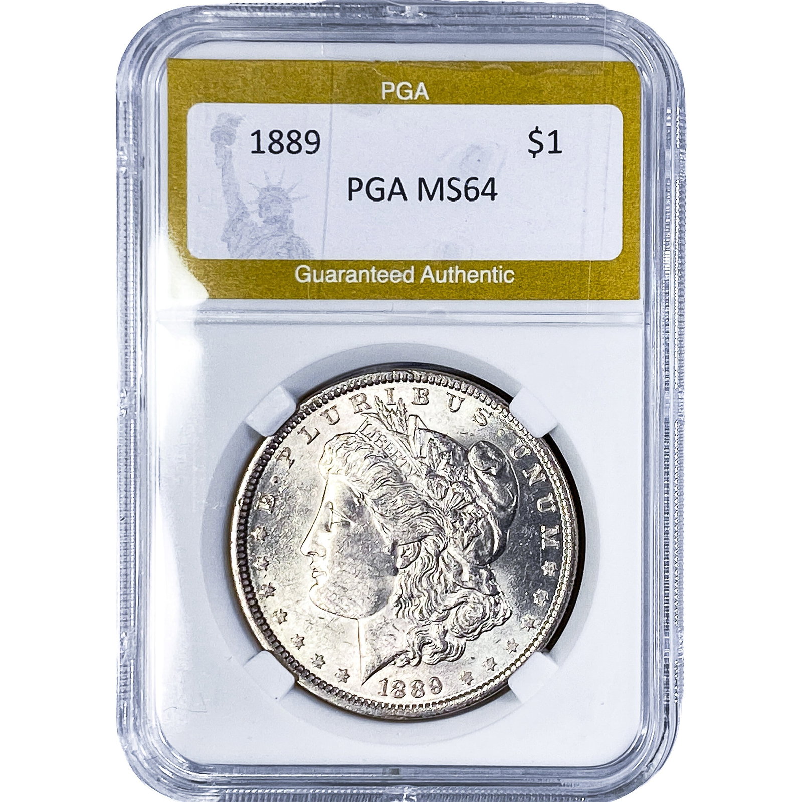 1889 Morgan Silver Dollar PGA MS64
