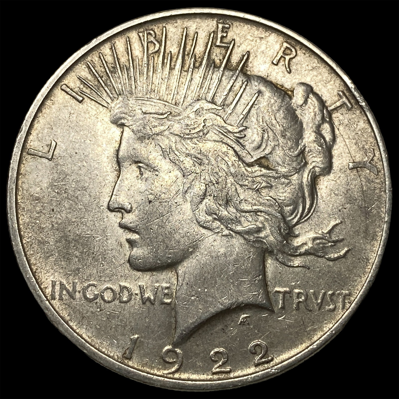 1922 Silver Peace Dollar UNCIRCULATED (1 of 2)