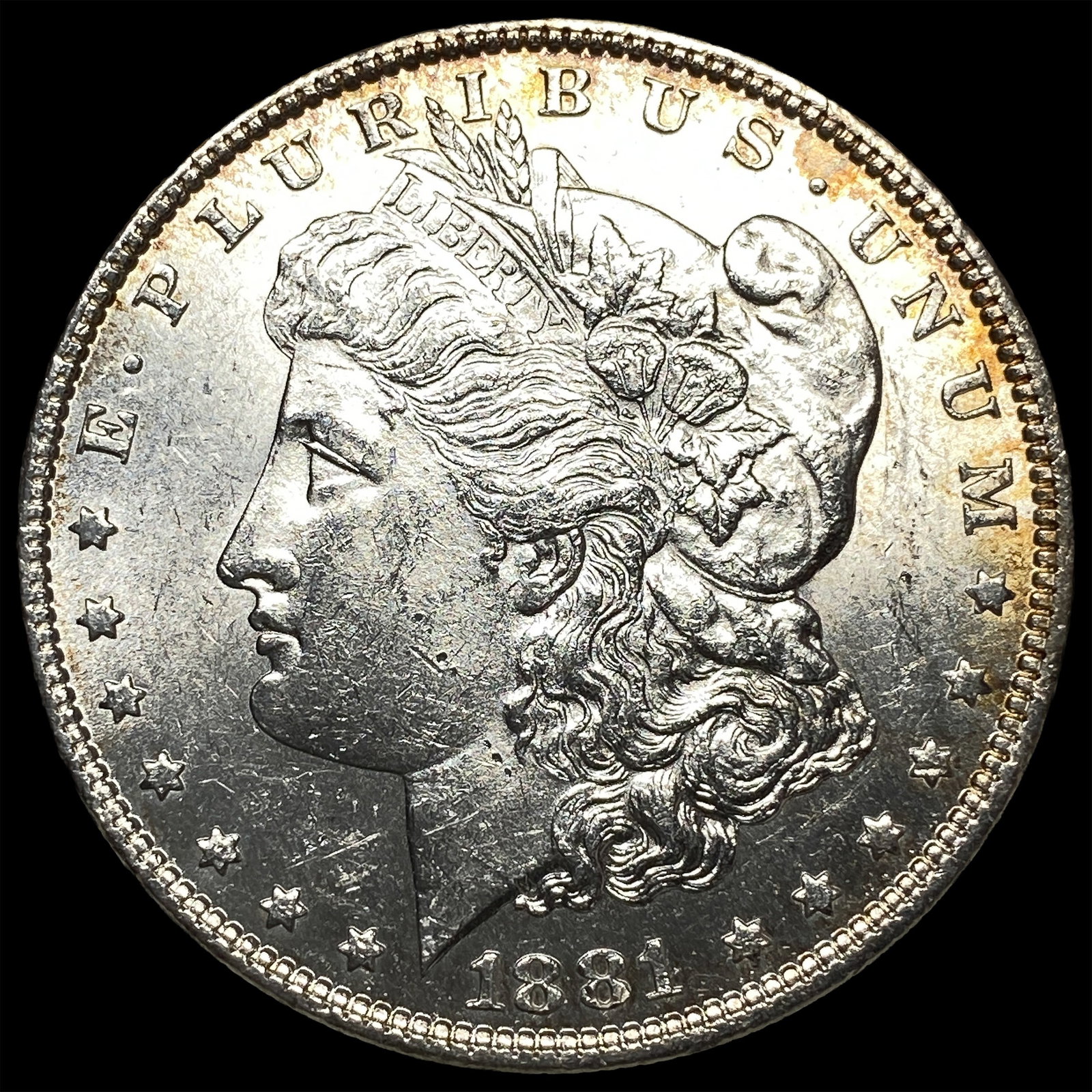 1881-S Silver Morgan Dollar CHOICE BU: 1881-S Silver Morgan Dollar CHOICE BU