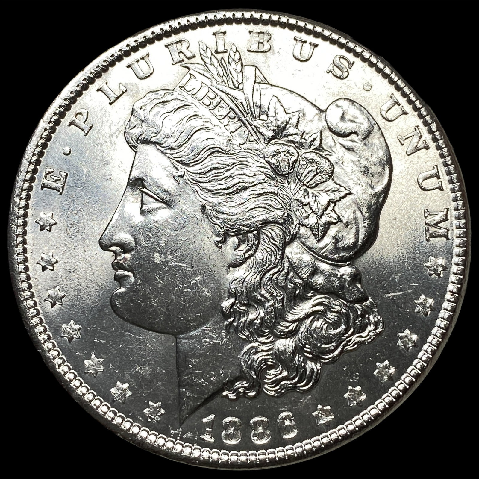 1888 Morgan Silver Dollar UNCIRCULATED: 1888 Morgan Silver Dollar UNCIRCULATED