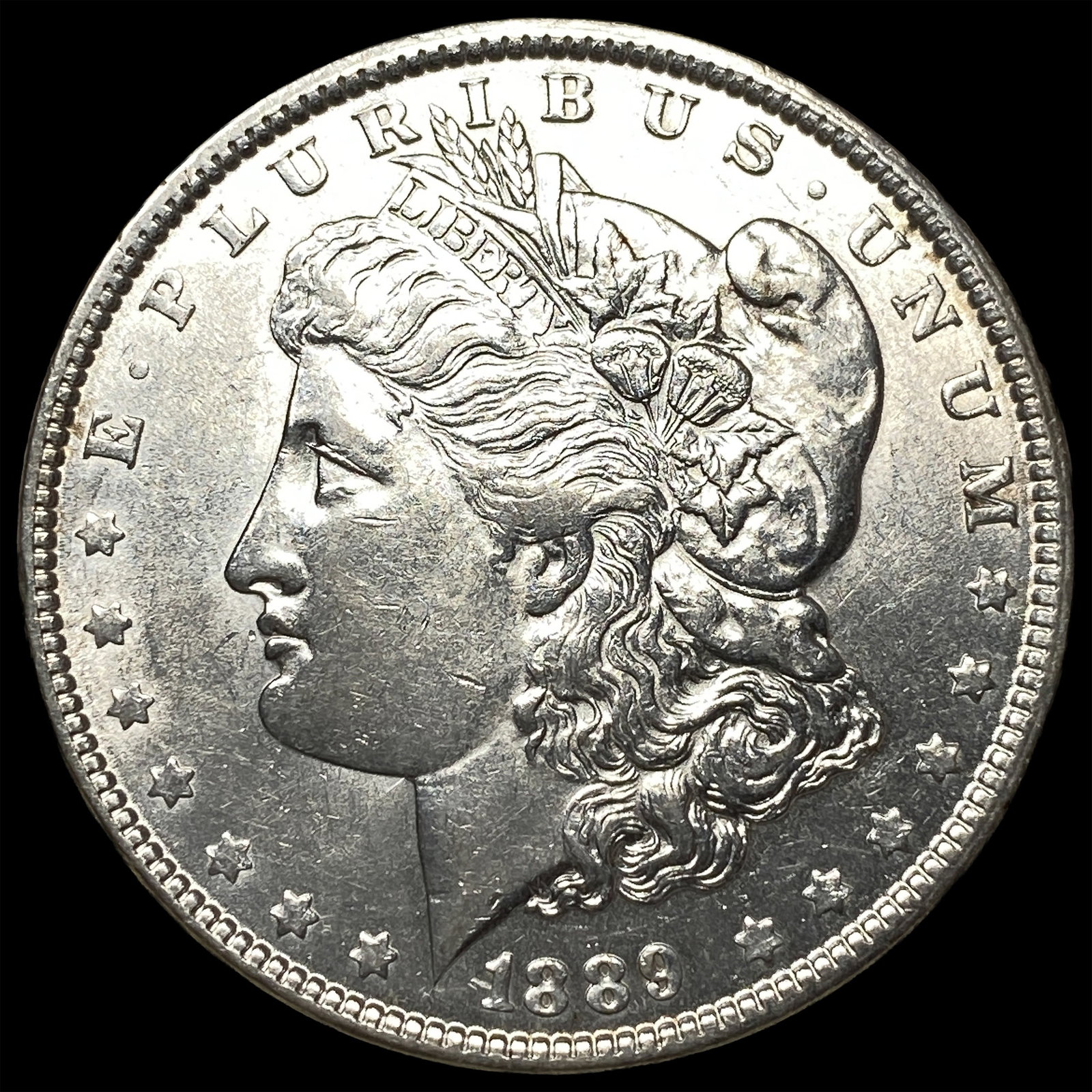 1889 Silver Morgan Dollar UNCIRCULATED: 1889 Silver Morgan Dollar UNCIRCULATED