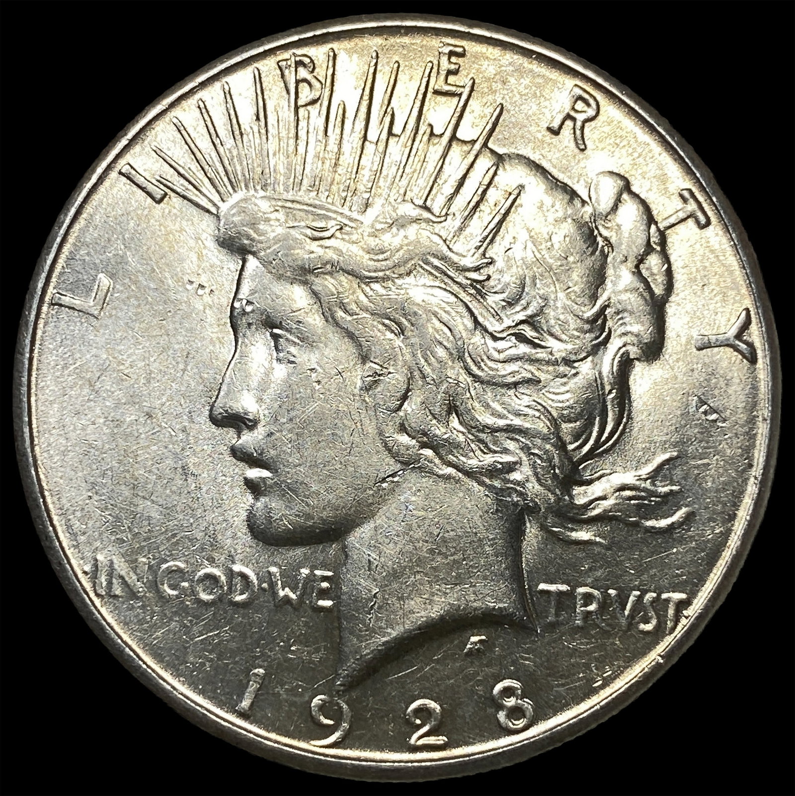 1928-S Silver Peace Dollar UNCIRCULATED: 1928-S Silver Peace Dollar UNCIRCULATED