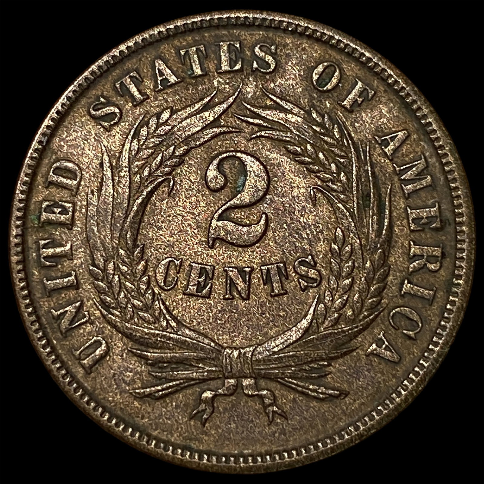 1864 Two-Cent Piece UNCIRCULATED - 2