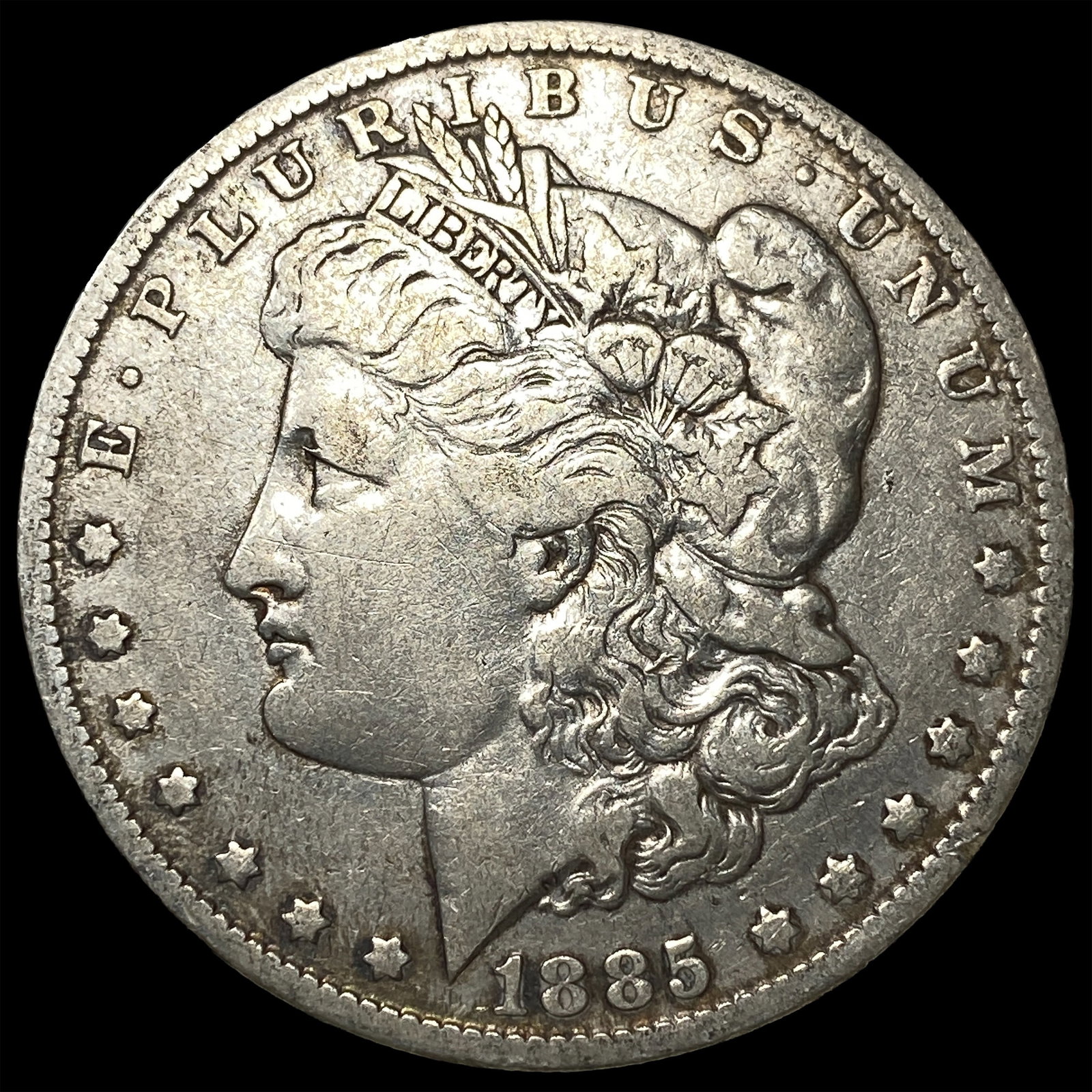 1885-O Silver Morgan Dollar LIGHTLY CIRCULATED: 1885-O Silver Morgan Dollar LIGHTLY CIRCULATED