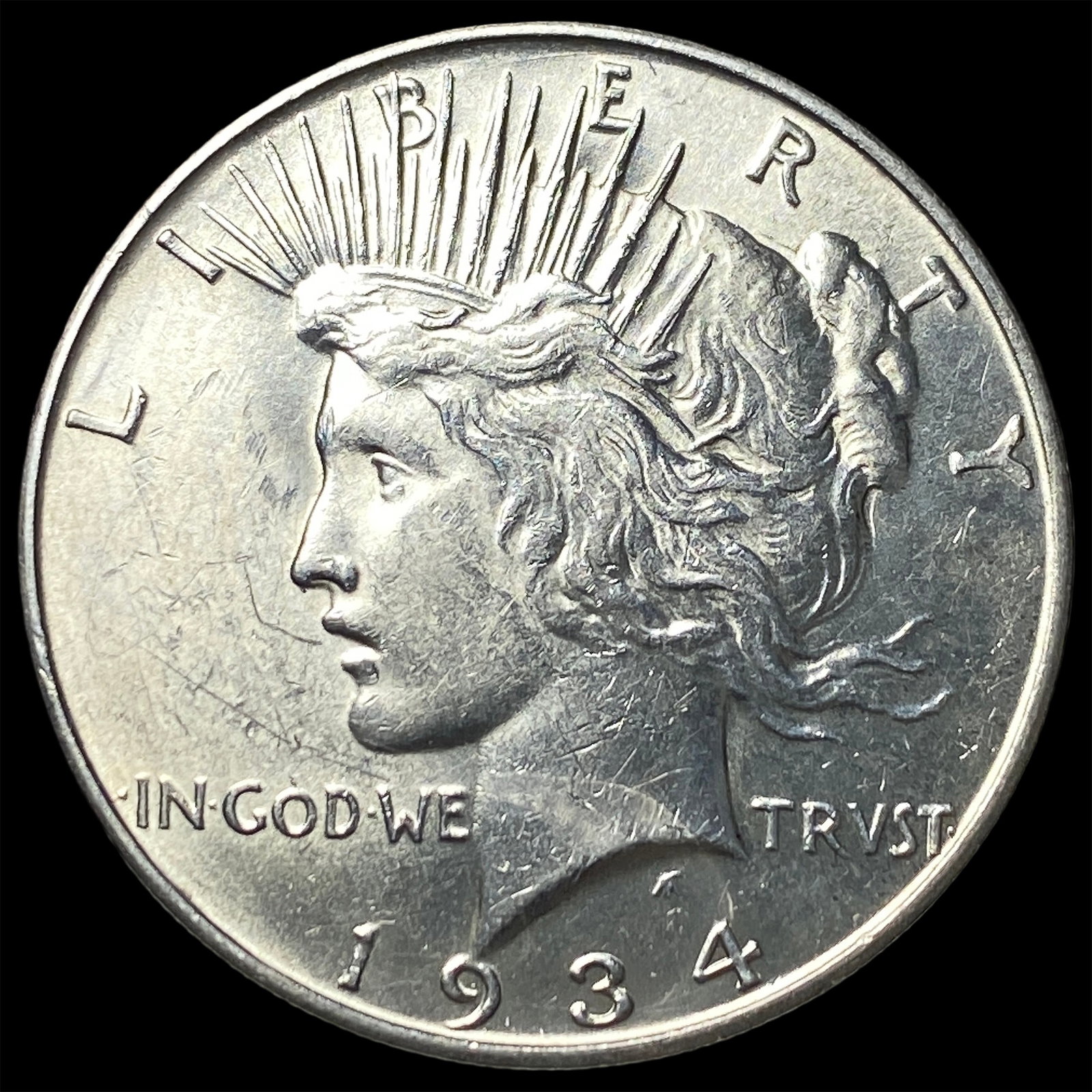 1934-D Silver Peace Dollar UNCIRCULATED (1 of 2)