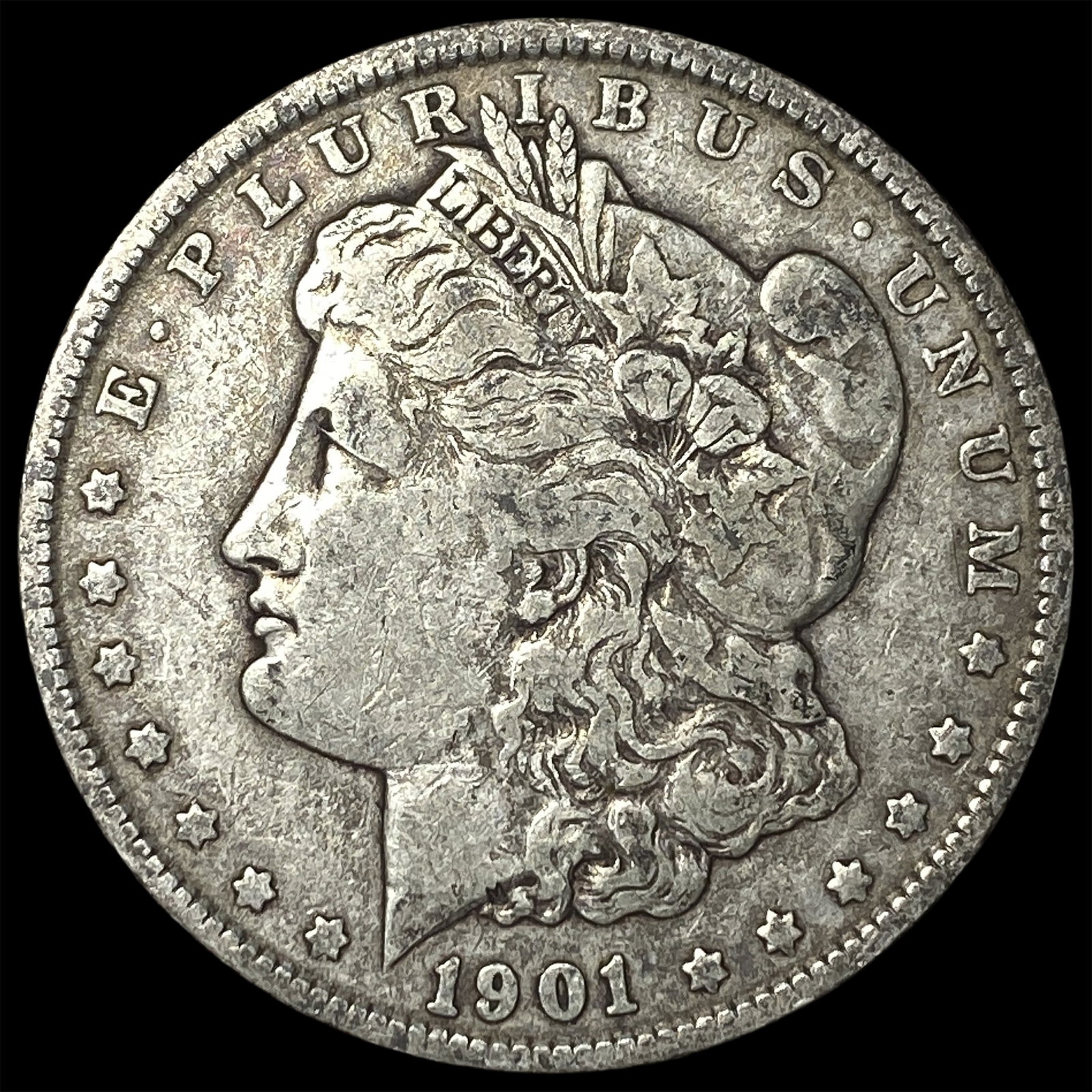 1901 Morgan Silver Dollar NEARLY UNCIRCULATED (1 of 2)