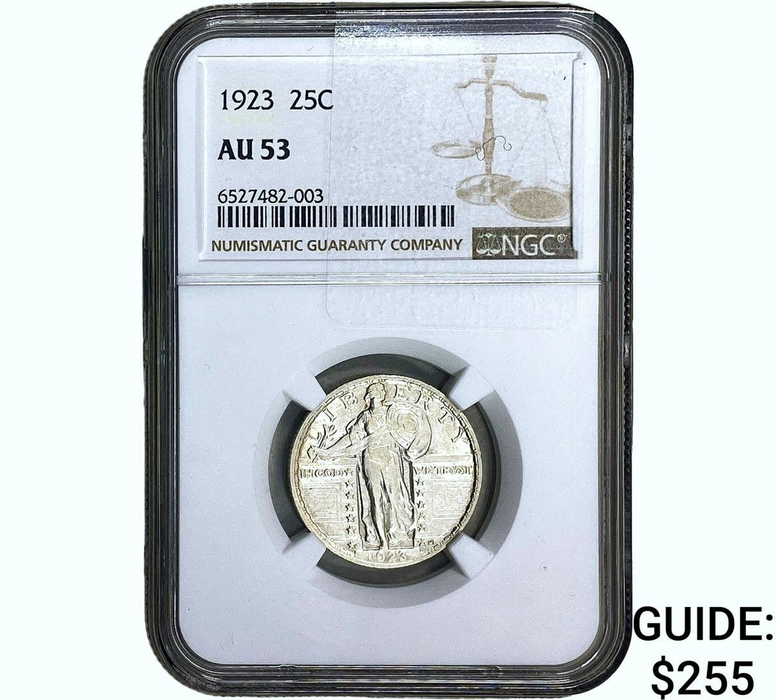 1923 Standing Liberty Quarter NGC AU53 (1 of 2)