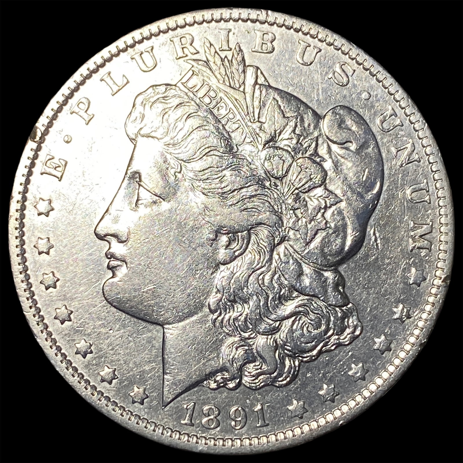 1891-O Silver Morgan Dollar CLOSELY UNCIRCULATED: 1891-O Silver Morgan Dollar CLOSELY UNCIRCULATED