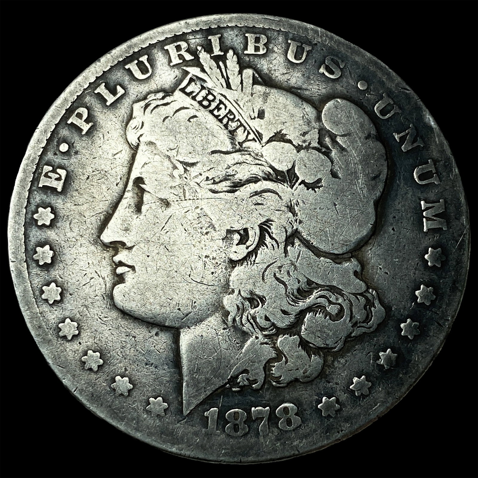 1878-CC Silver Morgan Dollar NICELY CIRCULATED (1 of 2)