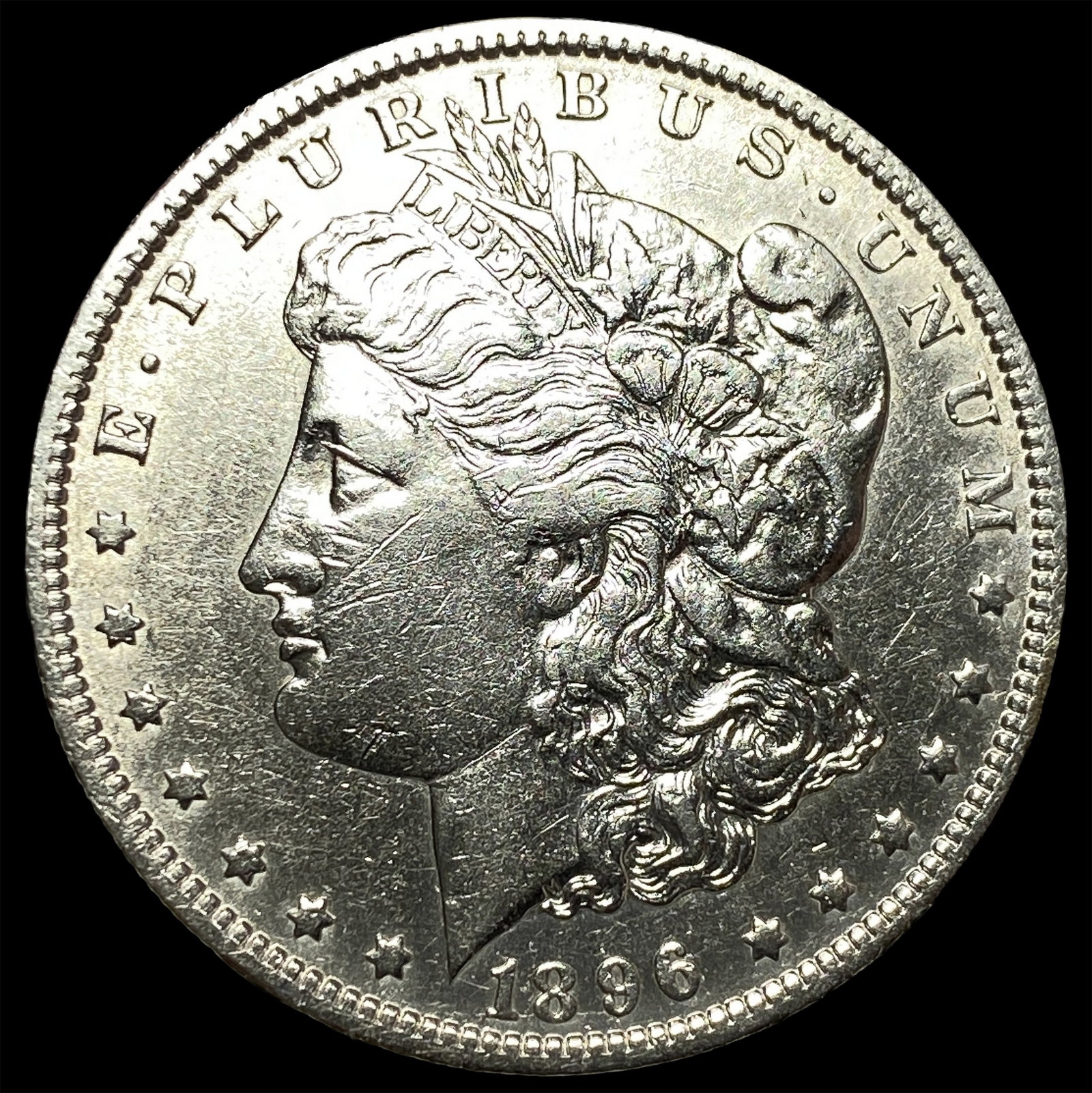 1896-O Morgan Silver Dollar CLOSELY UNCIRCULATED (1 of 2)