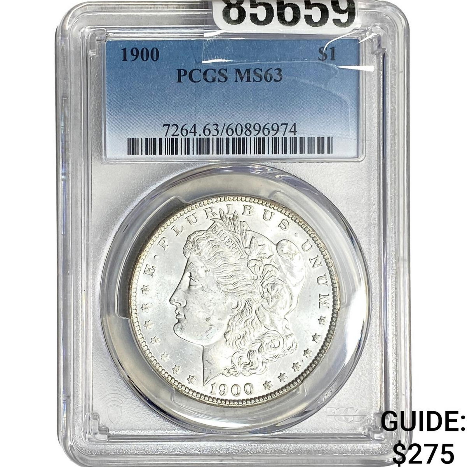 1900 Morgan Silver Dollar PCGS MS63: 1900 Morgan Silver Dollar PCGS MS63