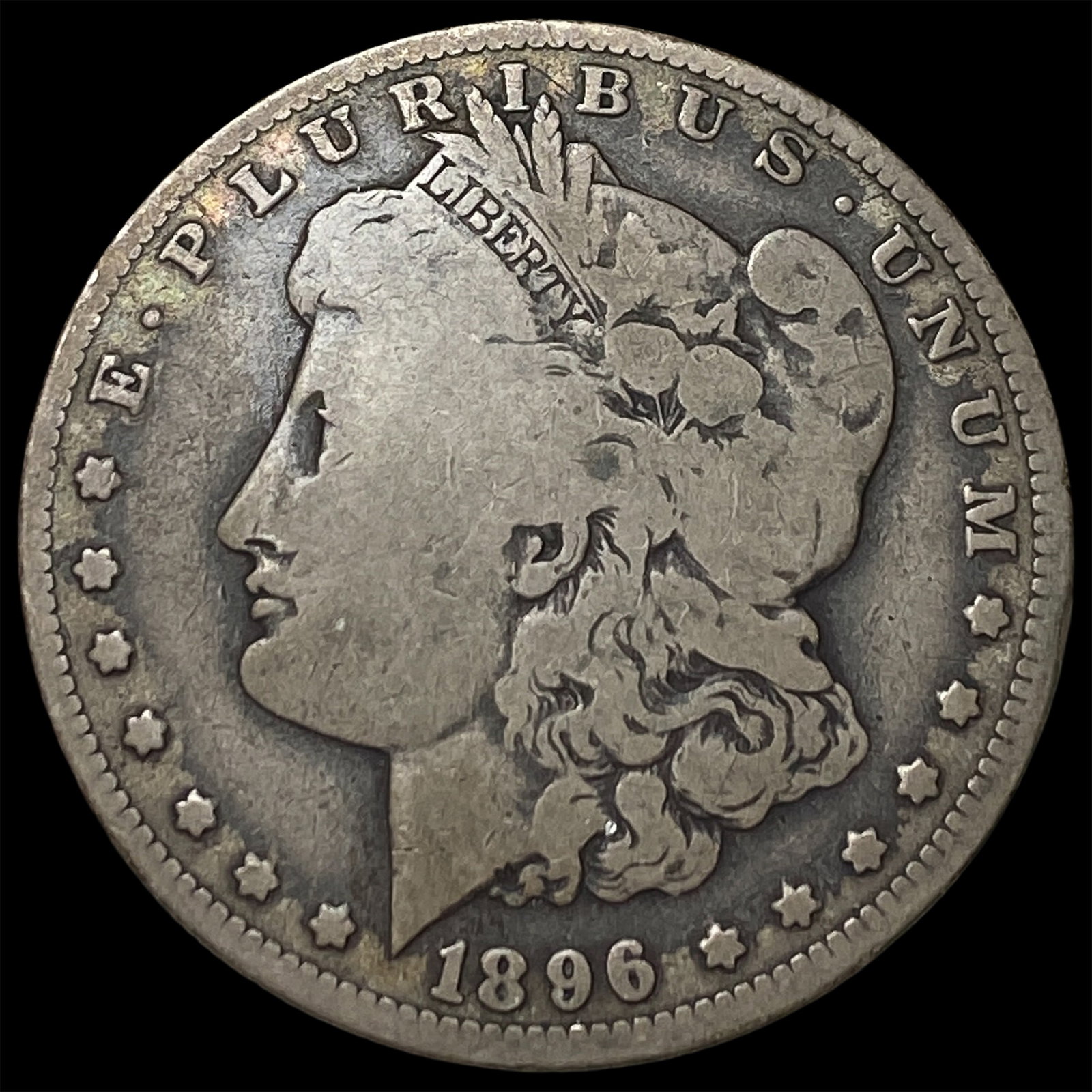 1896-O Silver Morgan Dollar LIGHTLY CIRCULATED