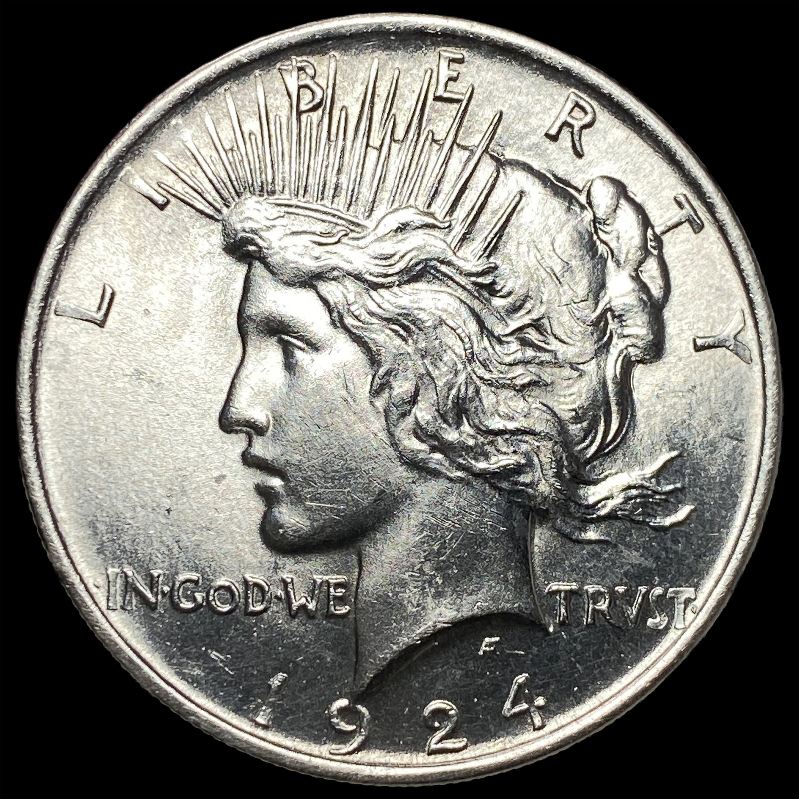 1924 Silver Peace Dollar CHOICE BU: 1924 Silver Peace Dollar CHOICE BU