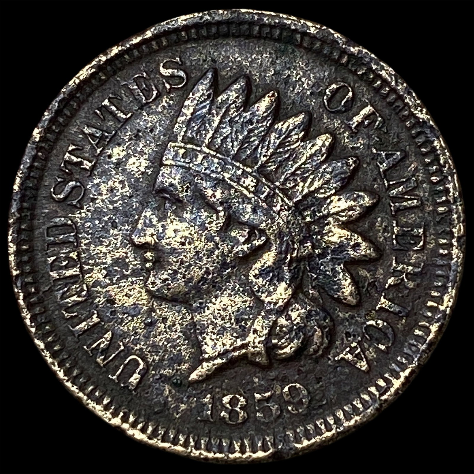 1859 Indian Head Cent HIGH GRADE