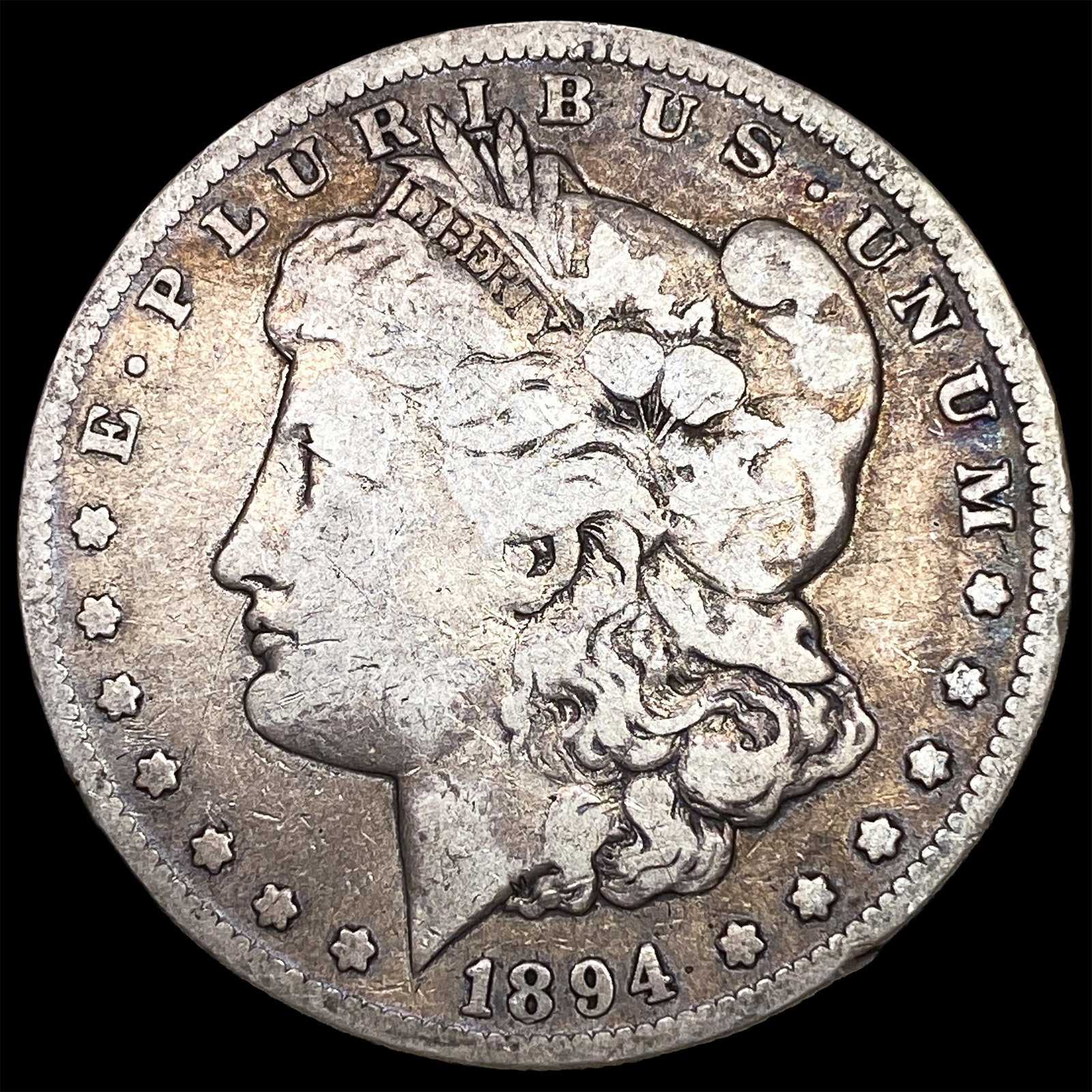 1894-O Silver Morgan Dollar LIGHTLY CIRCULATED: 1894-O Silver Morgan Dollar LIGHTLY CIRCULATED