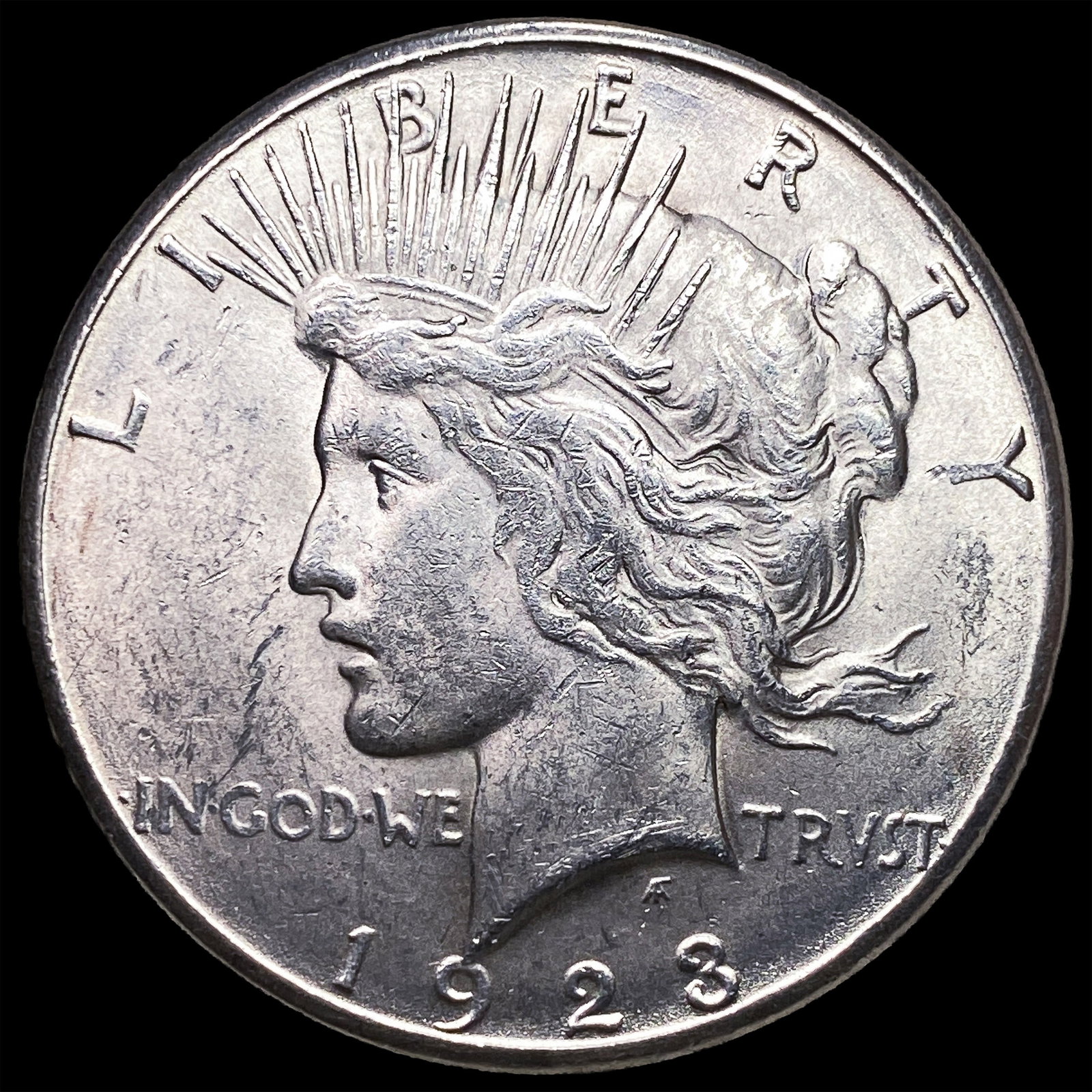 1923-S Silver Peace Dollar UNCIRCULATED: 1923-S Silver Peace Dollar UNCIRCULATED