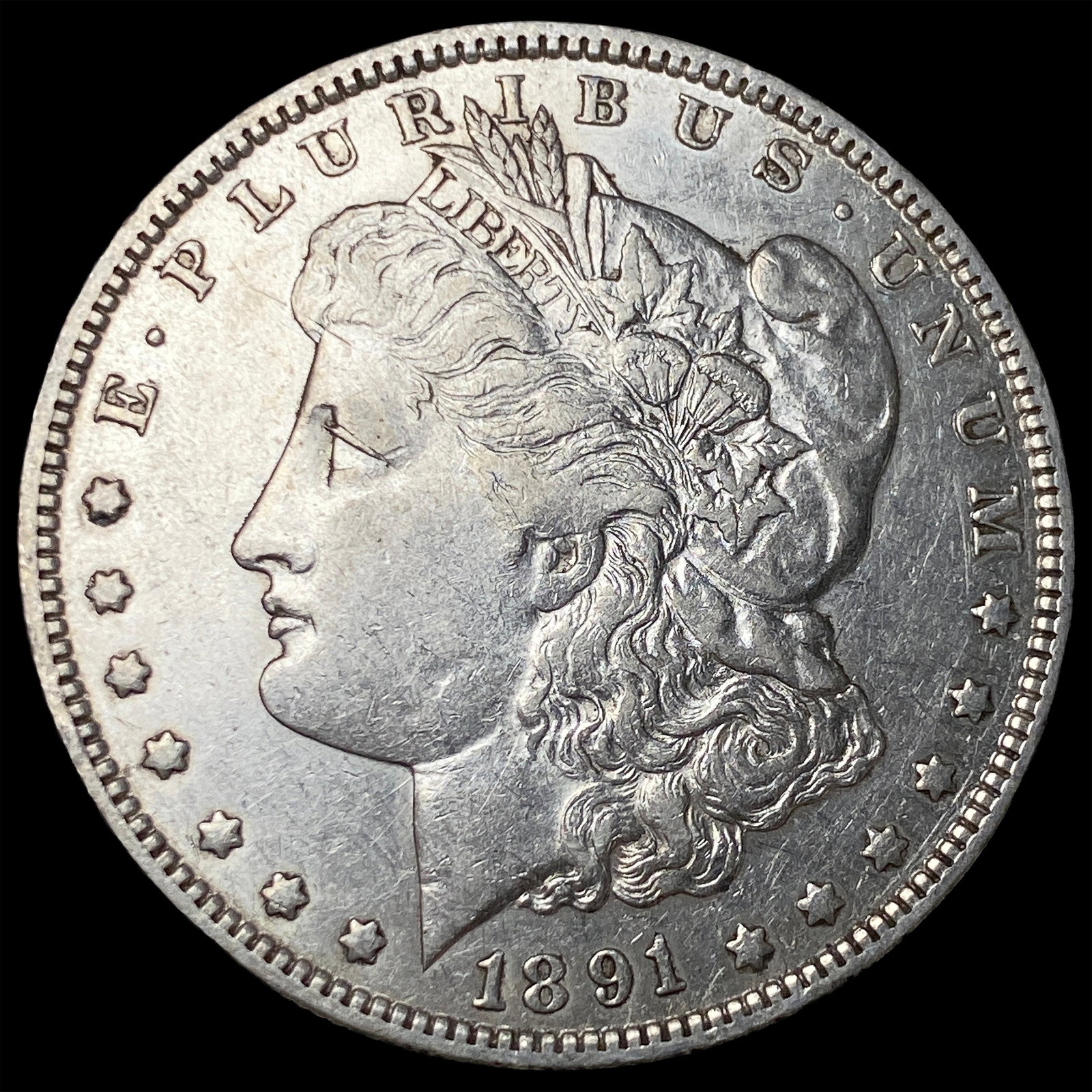 1891-O Silver Morgan Dollar CLOSELY UNCIRCULATED