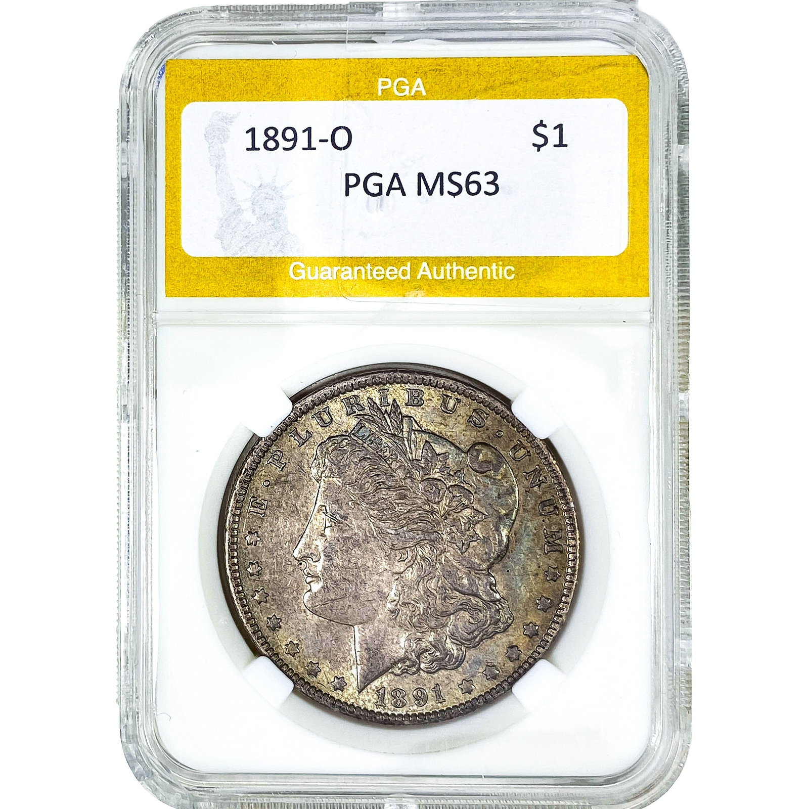 1879-S REV 78 Morgan Silver Dollar PGA XF40 (1 of 2)