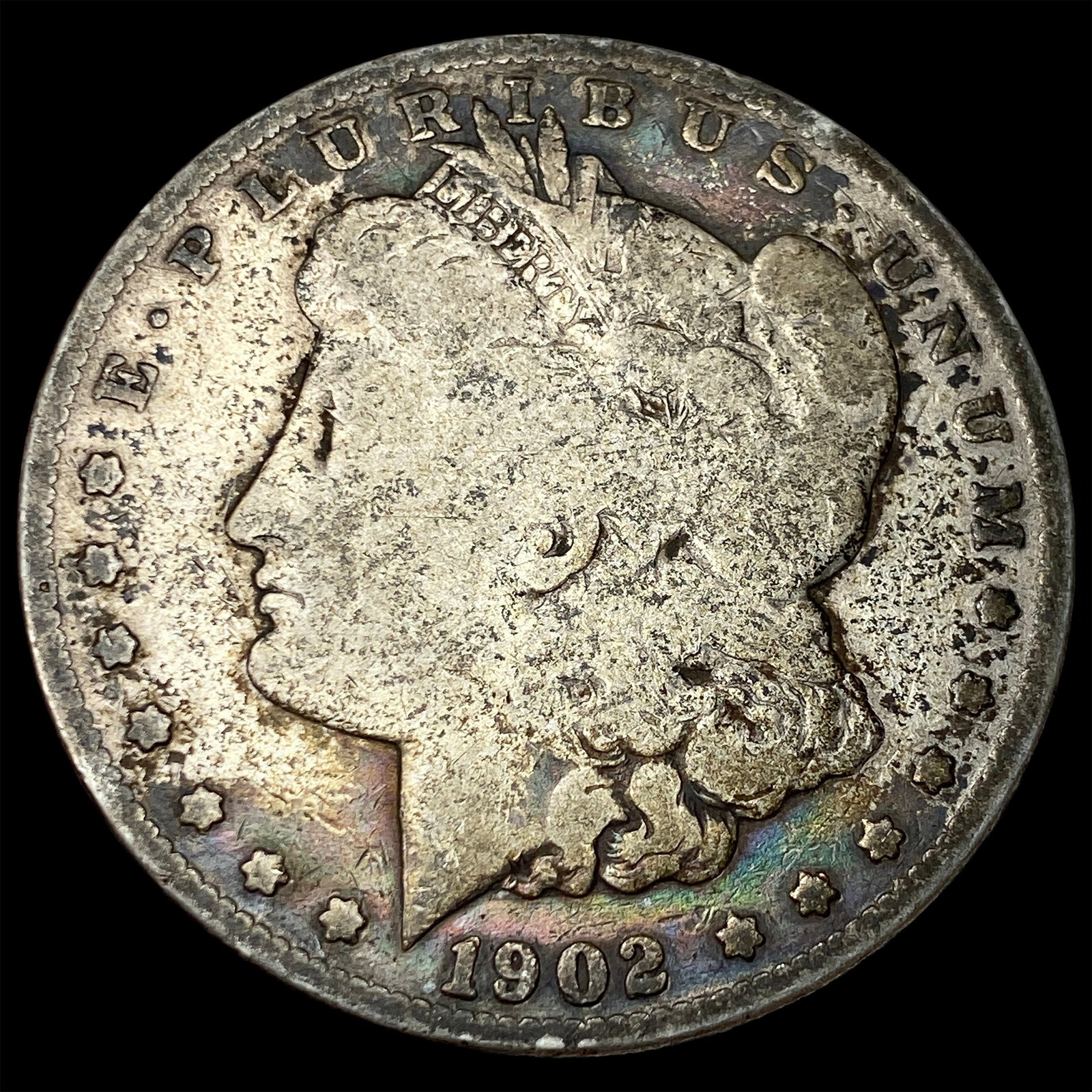 1902-S Silver Morgan Dollar NICELY CIRCULATED (1 of 2)