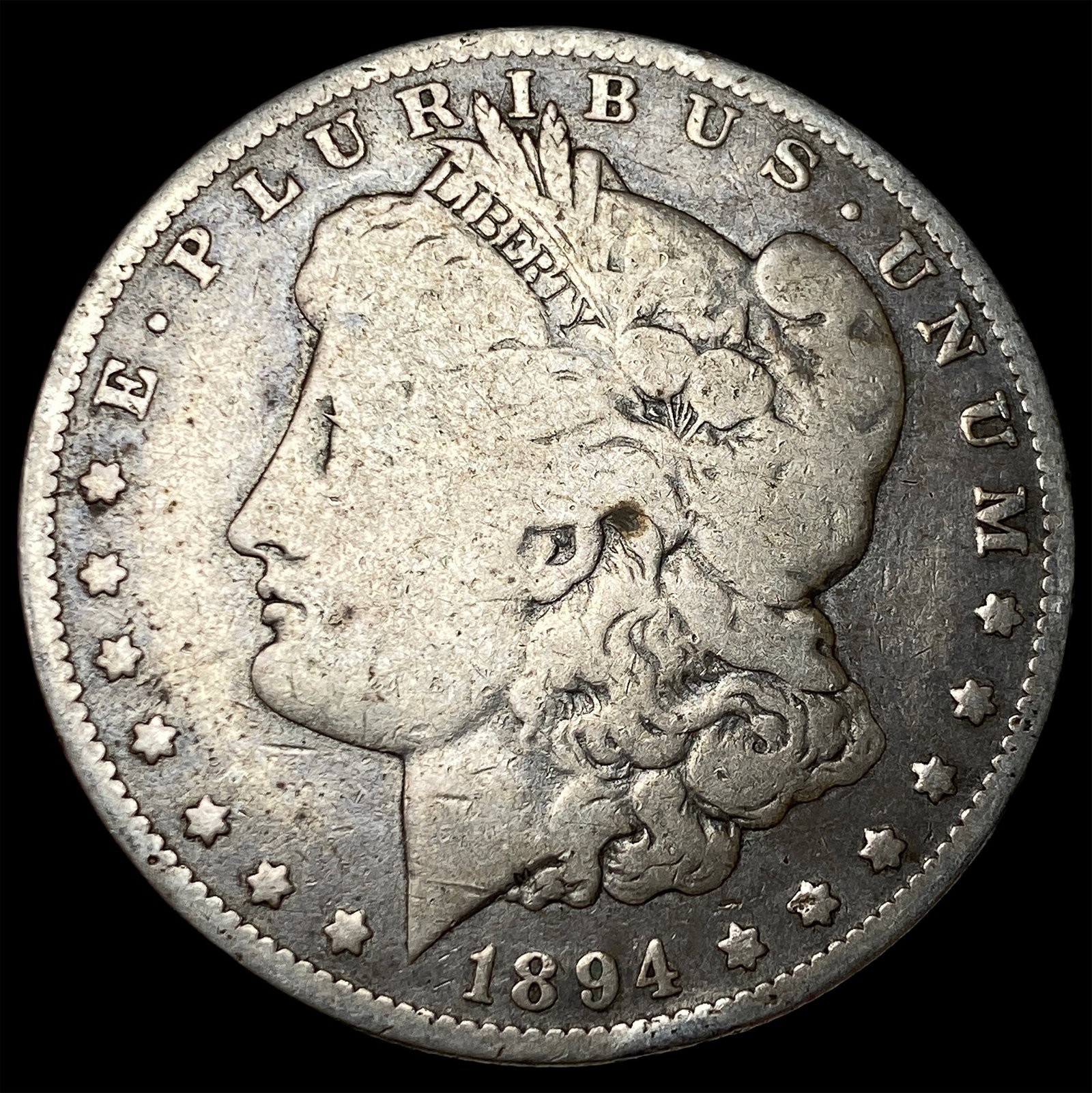 1894-O Silver Morgan Dollar NICELY CIRCULATED