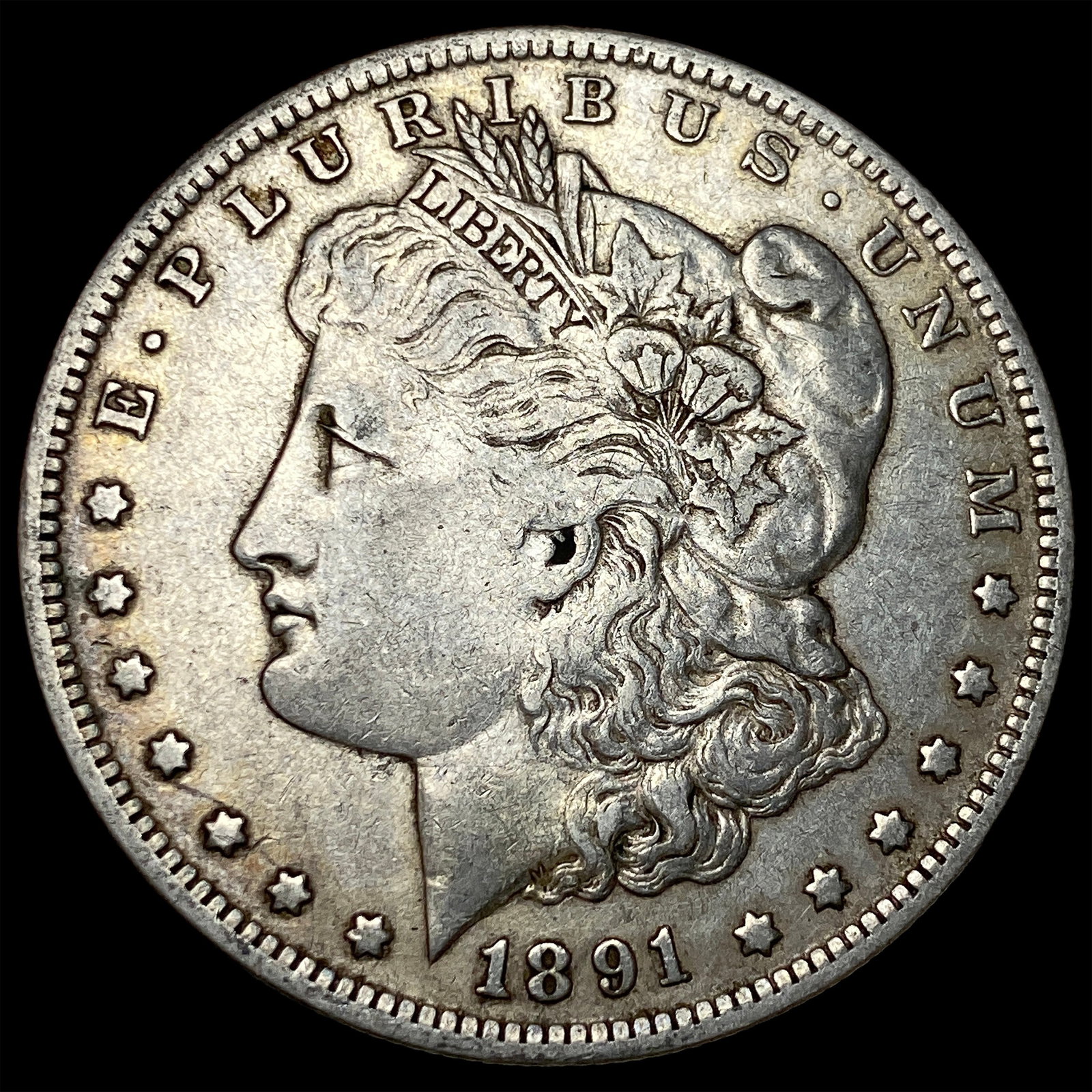 1891-O Silver Morgan Dollar CLOSELY UNCIRCULATED: 1891-O Silver Morgan Dollar CLOSELY UNCIRCULATED