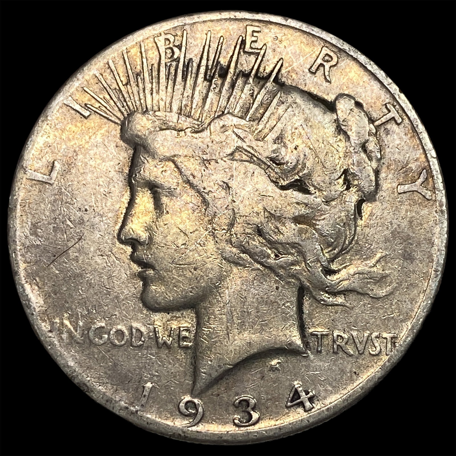 1934-S Peace Silver Dollar UNCIRCULATED (1 of 2)