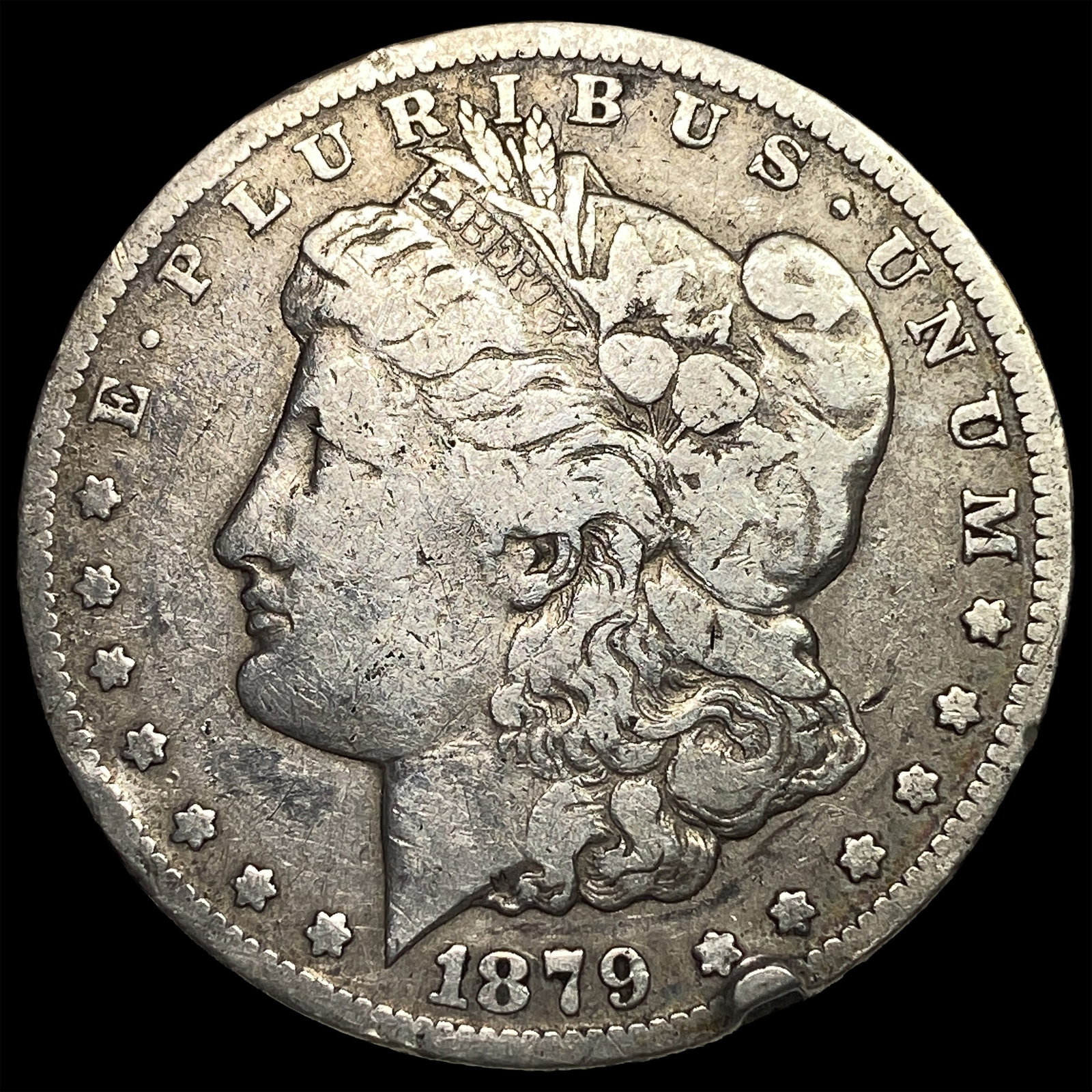 1879-CC Silver Morgan Dollar LIGHTLY CIRCULATED