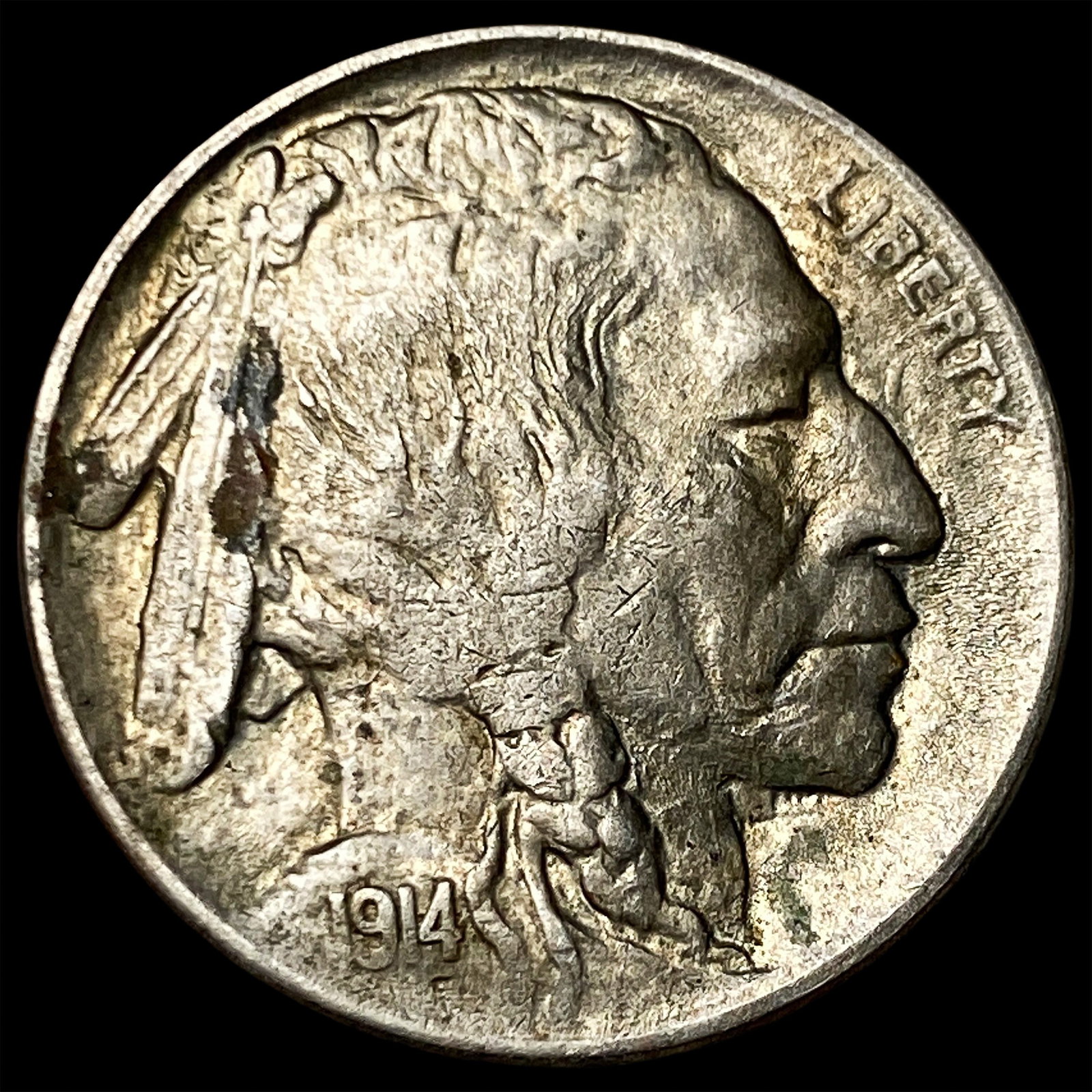 1914 Buffalo Nickel CHOICE AU: 1914 Buffalo Nickel CHOICE AU