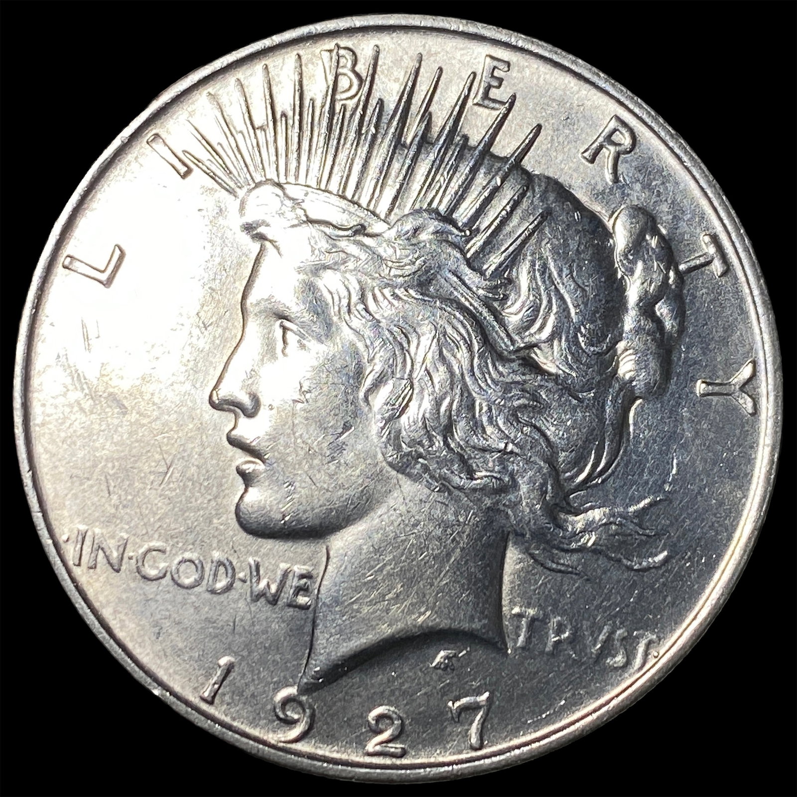 1927-D Silver Peace Dollar UNCIRCULATED (1 of 2)