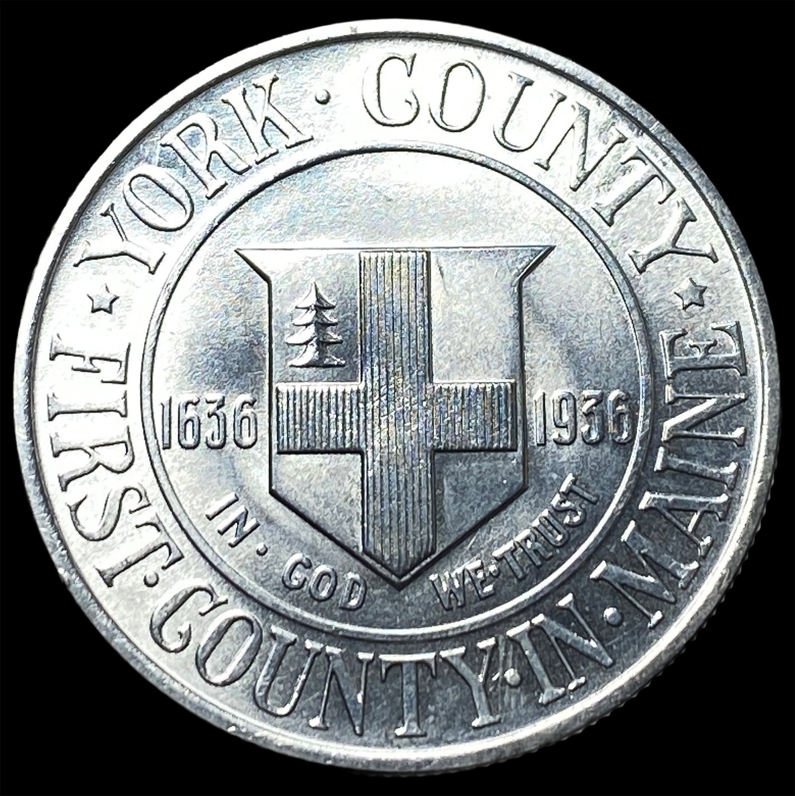 1936 Silver York Half Dollar GEM BU