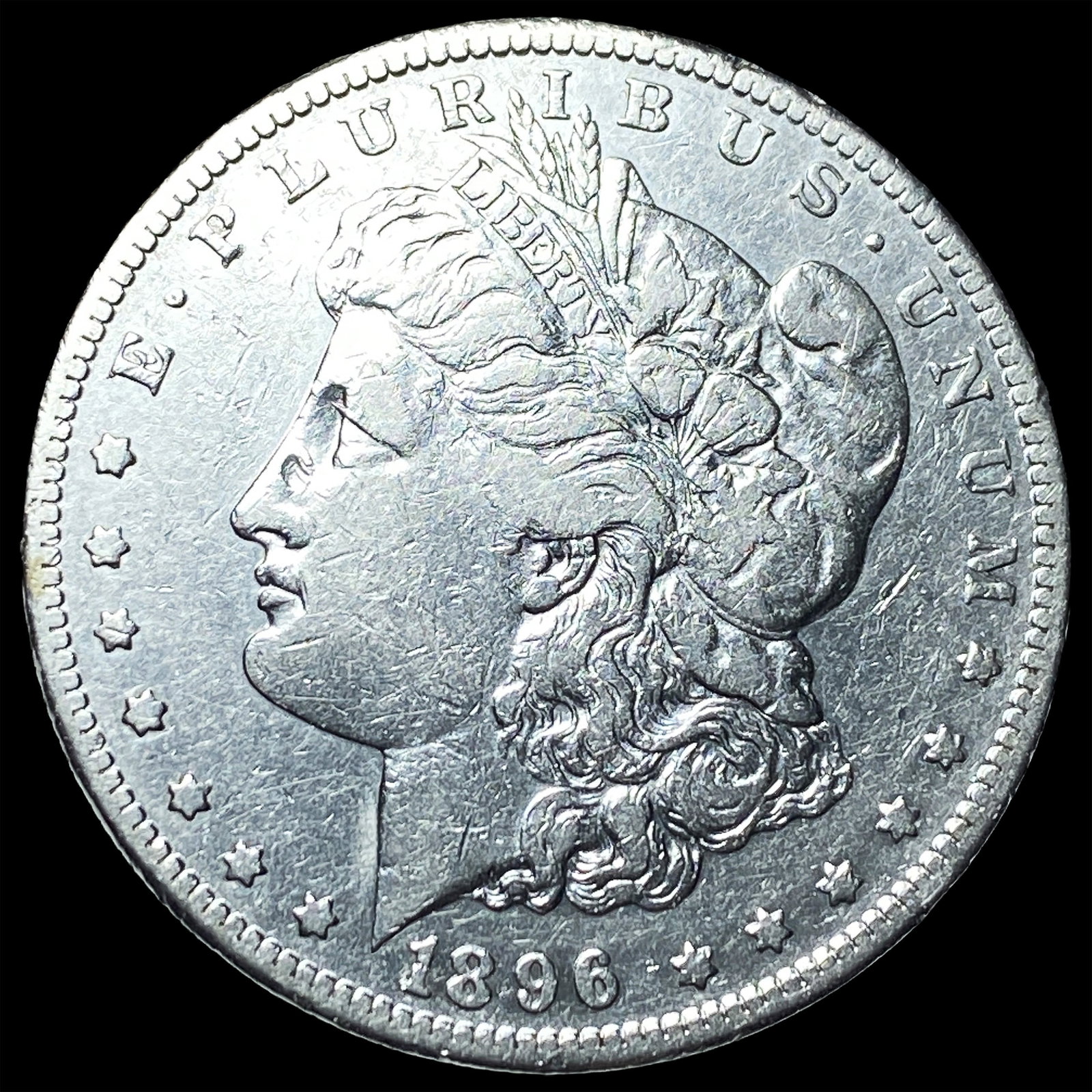 1896-S Silver Morgan Dollar LIGHTLY CIRCULATED (1 of 2)