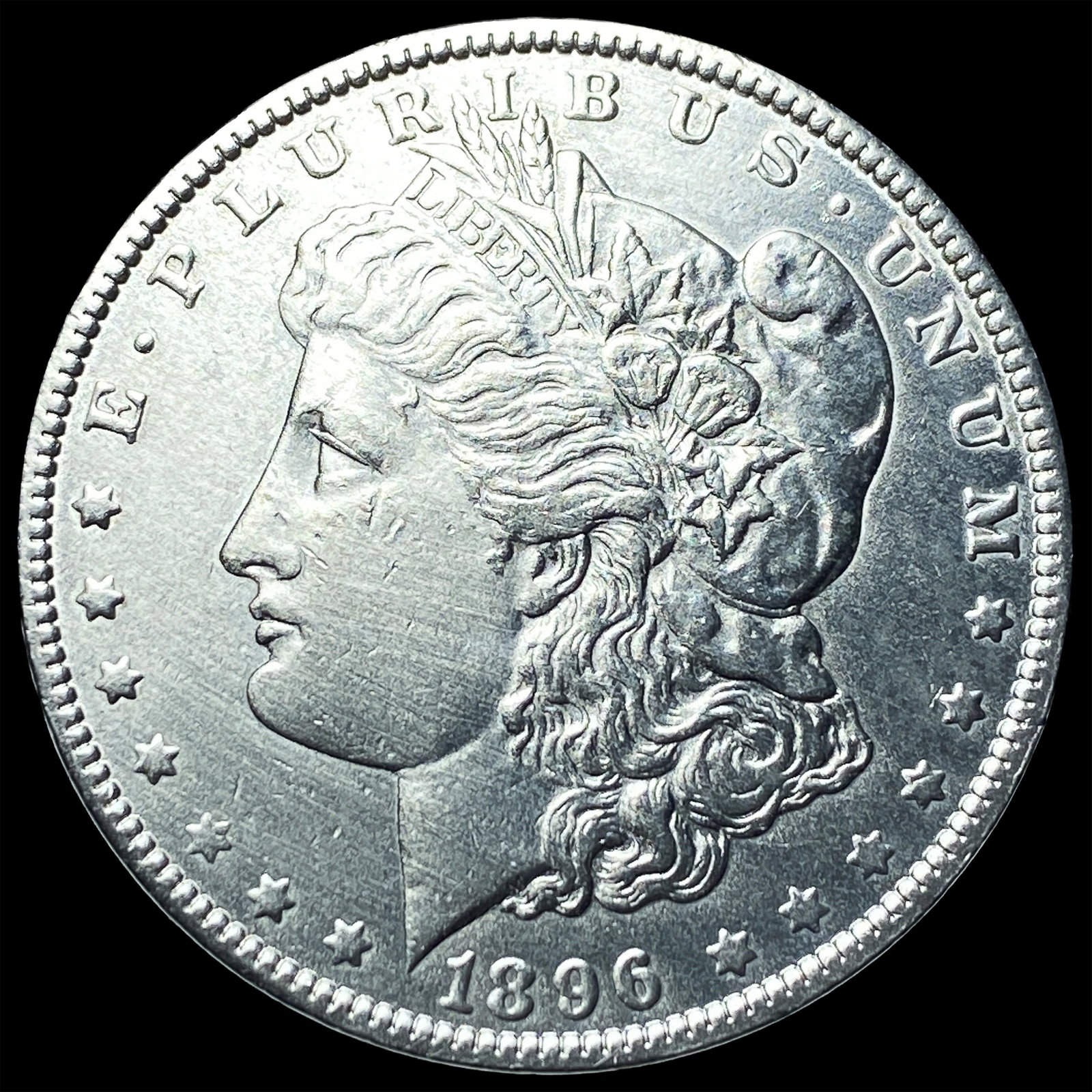 1896-O Silver Morgan Dollar CLOSELY UNCIRCULATED: 1896-O Silver Morgan Dollar CLOSELY UNCIRCULATED